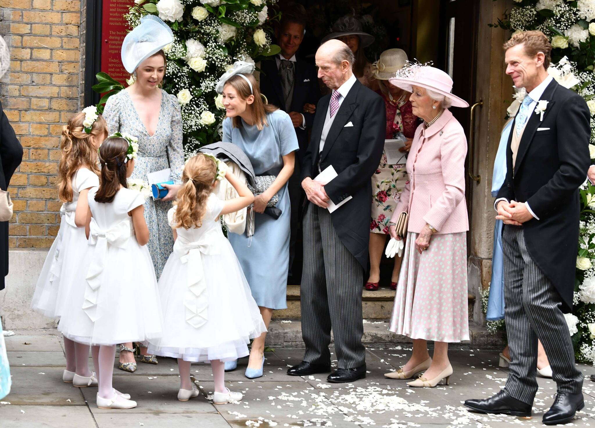 Princess Alexandra Attends Wedding Of Flora Alexandra Ogilvy And