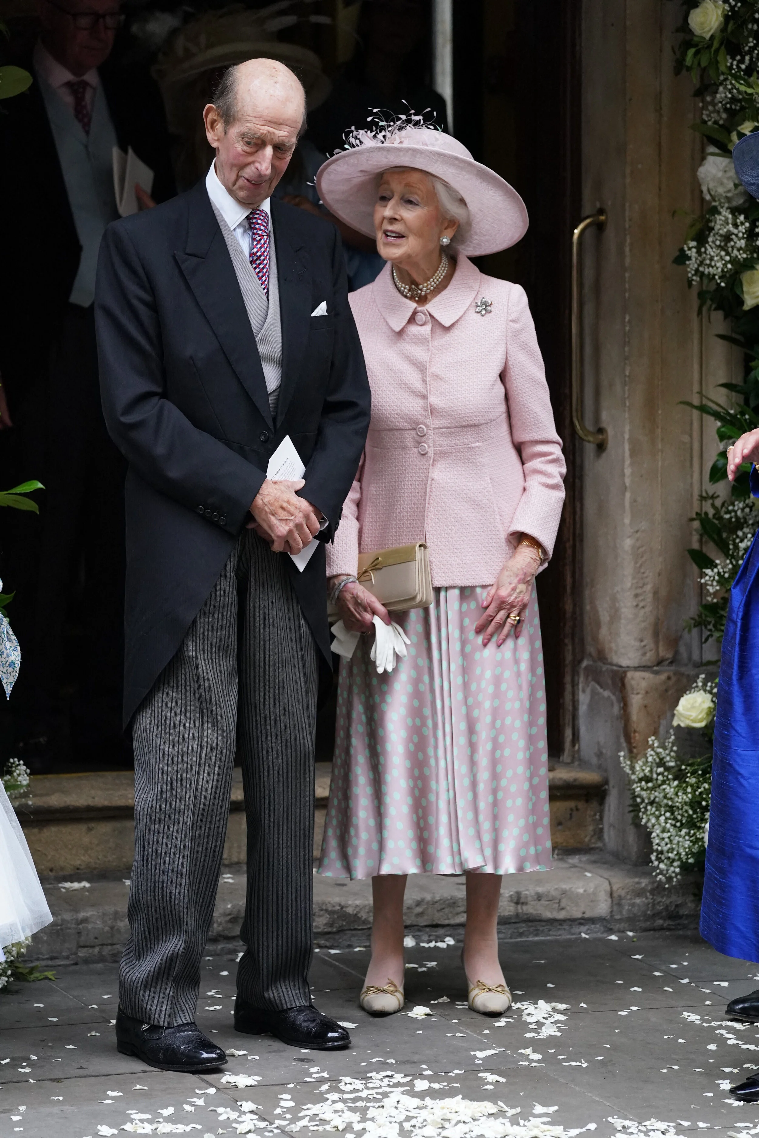 Princess Alexandra Attends Wedding of Flora Alexandra Ogilvy and Timothy Vesterberg