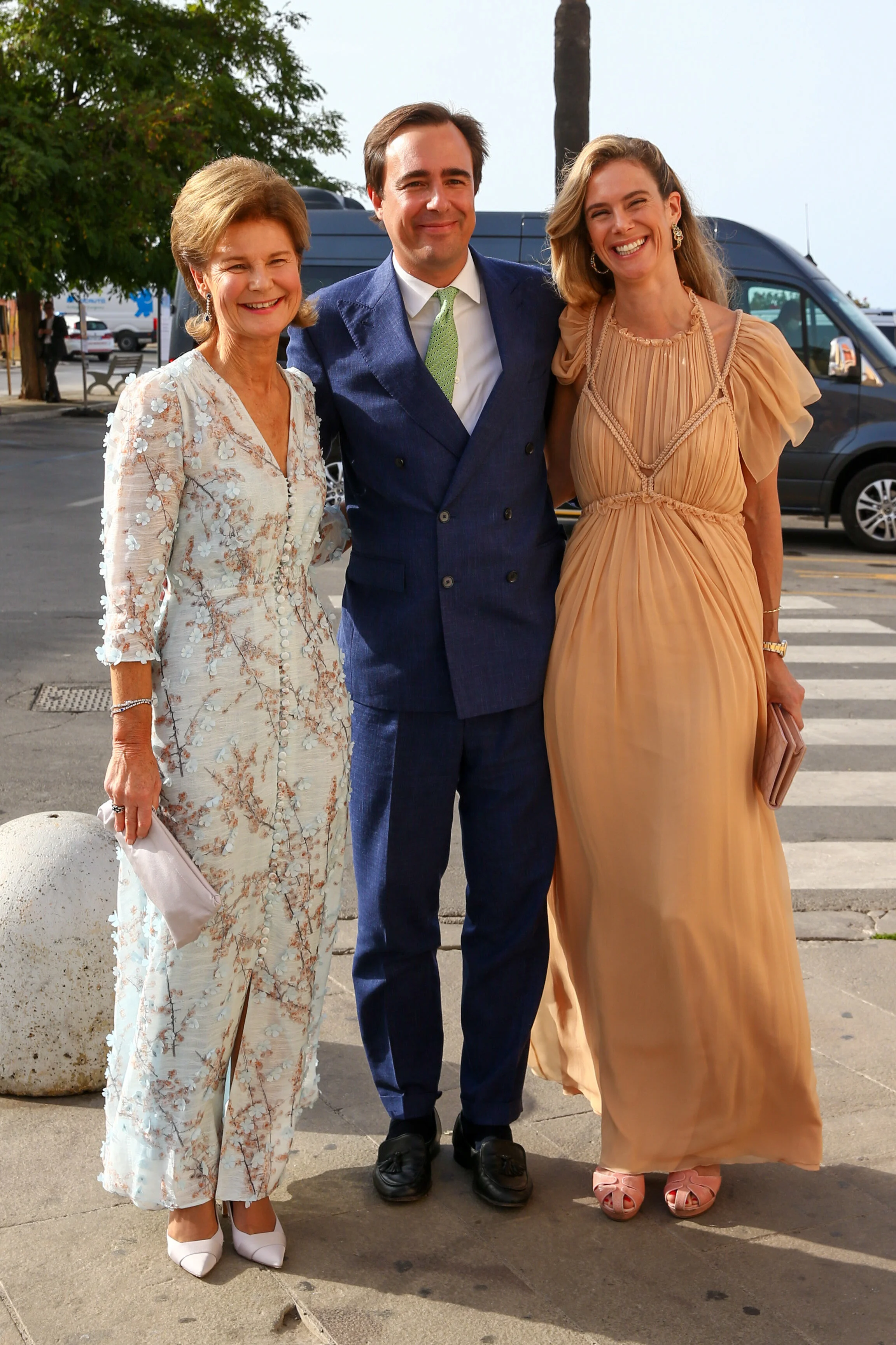 Princess Margaretha and Princess Maria Anunciata Attend Wedding of Princess Marie-Astrid
