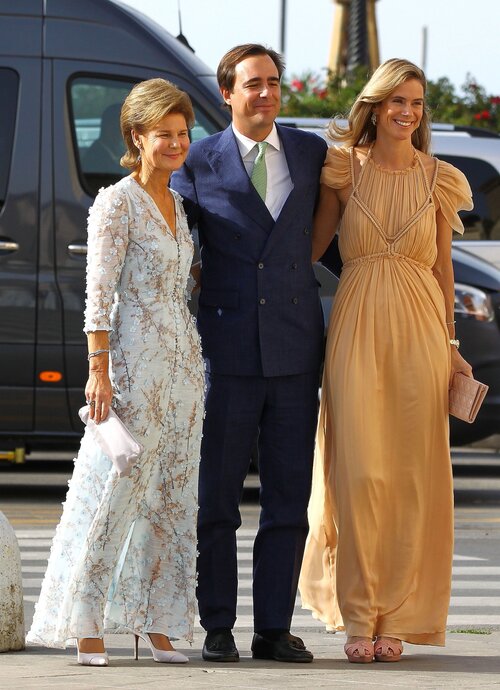 Princess Margaretha and Princess Maria Anunciata Attend Wedding of ...
