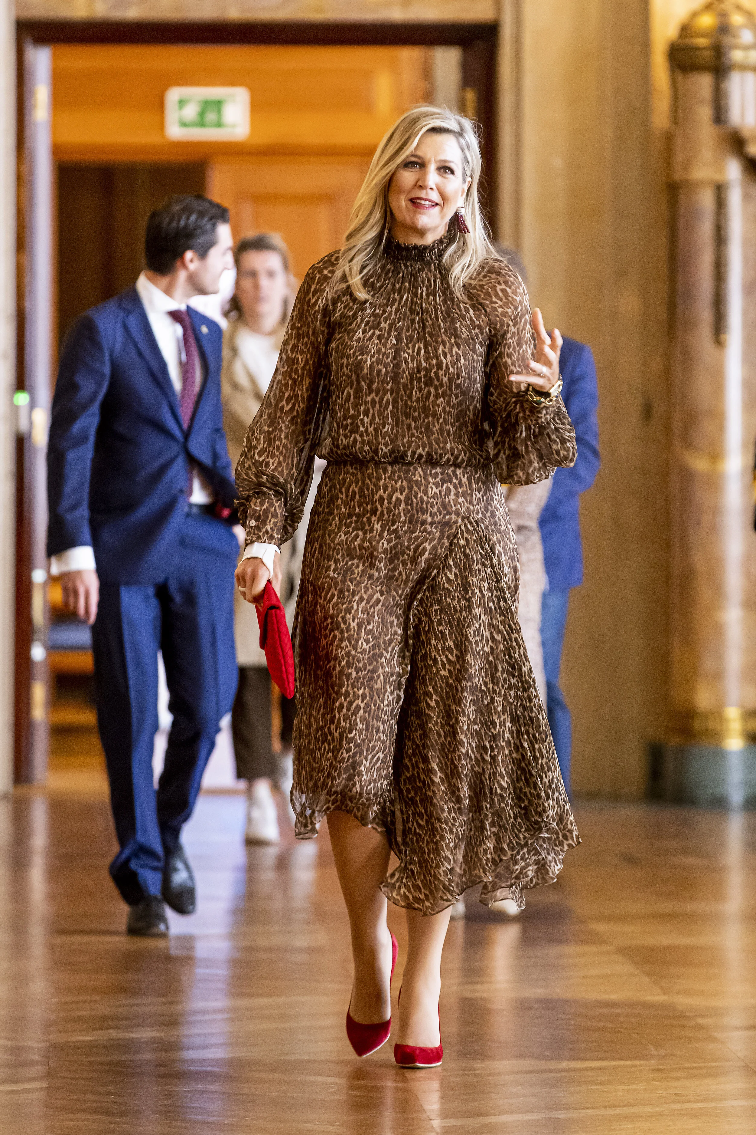 Queen Maxima Visits Halt Foundation in Rotterdam