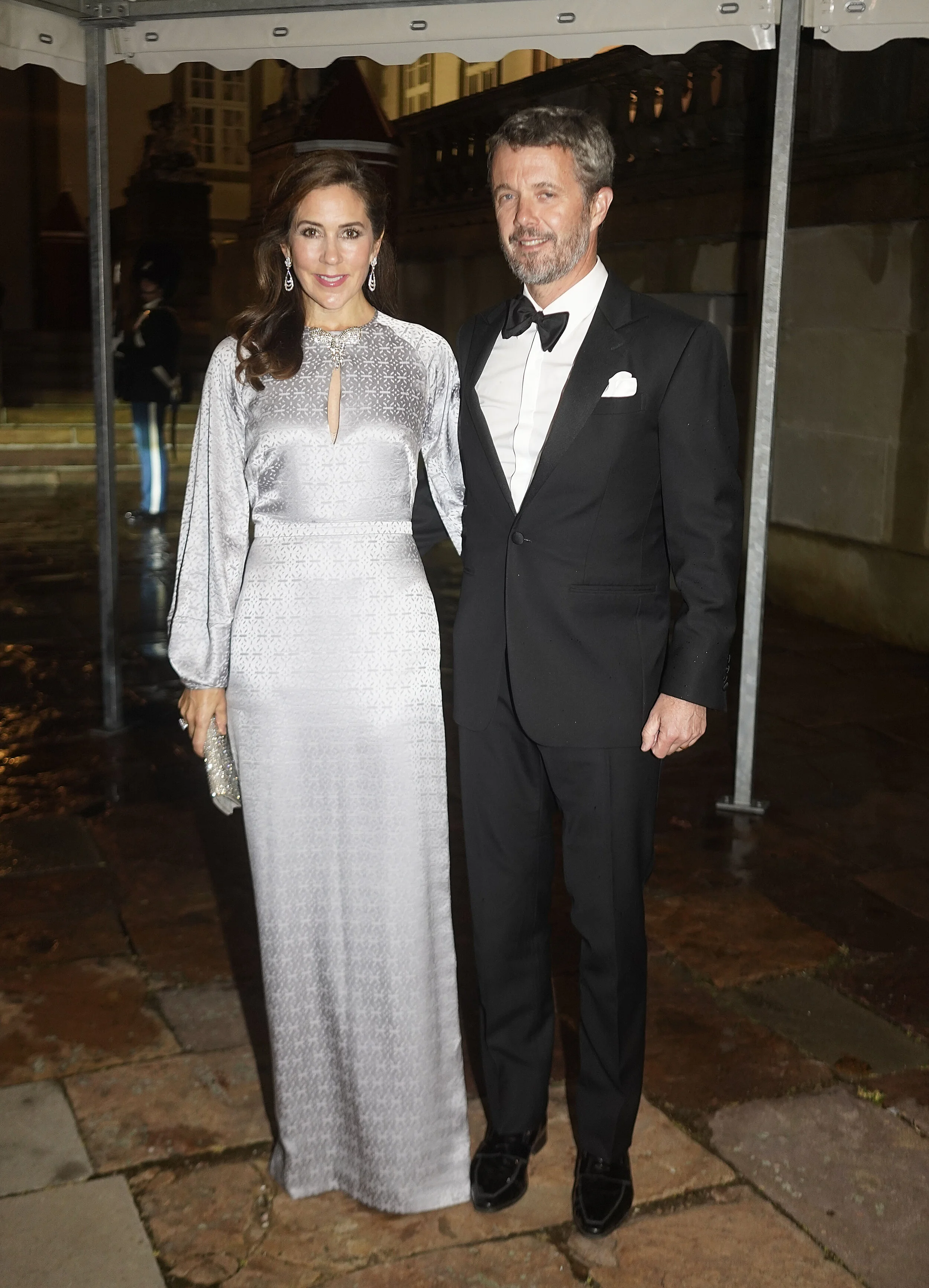 The Crown Prince and Crown Princess of Denmark Attend Ministers' Dinner