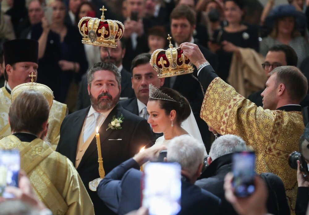 Wedding of Grand Duke George and Victoria Romanovna Bettarini — Royal ...