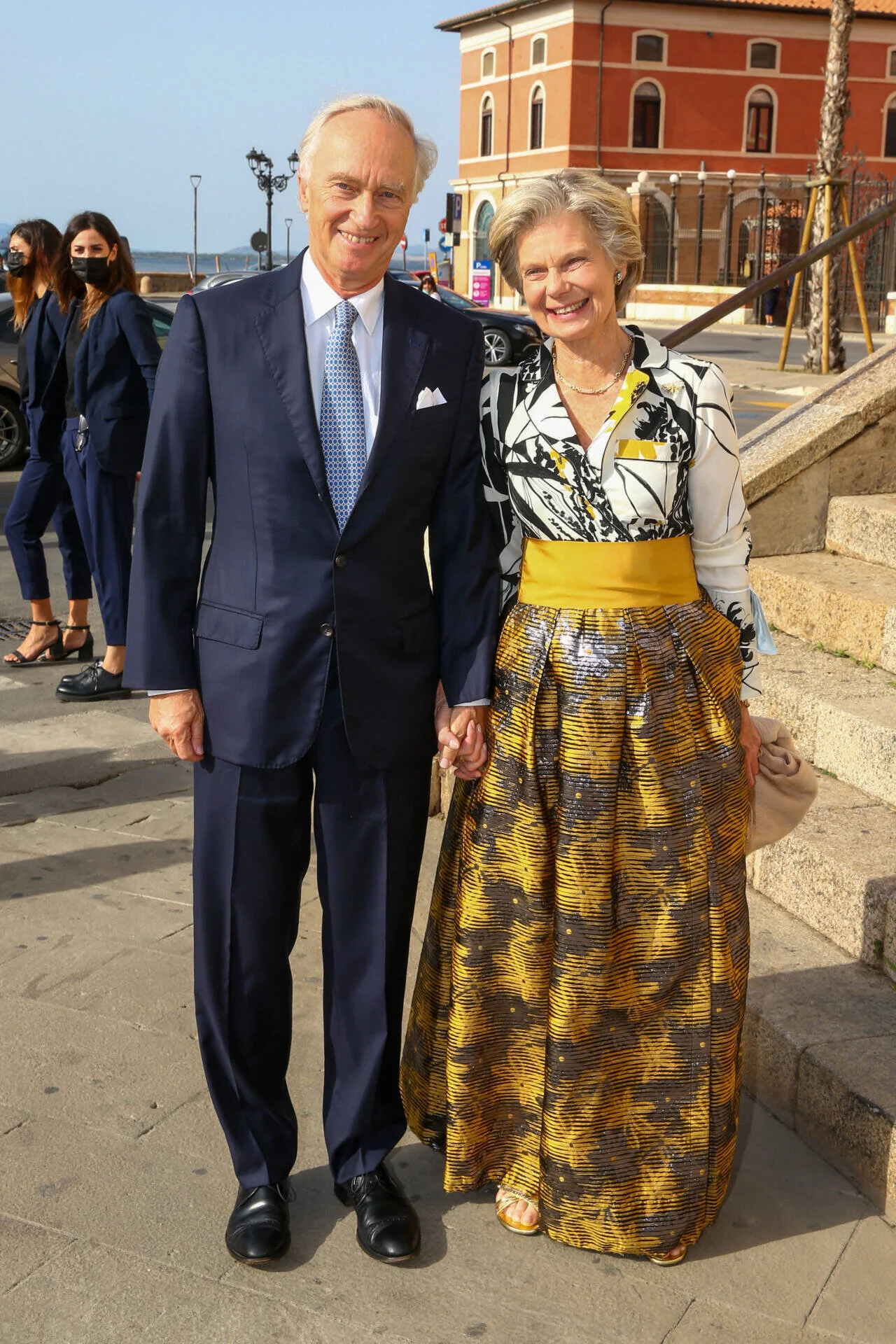 Princess Marie Astrid Attends Wedding of Princess Marie-Astrid