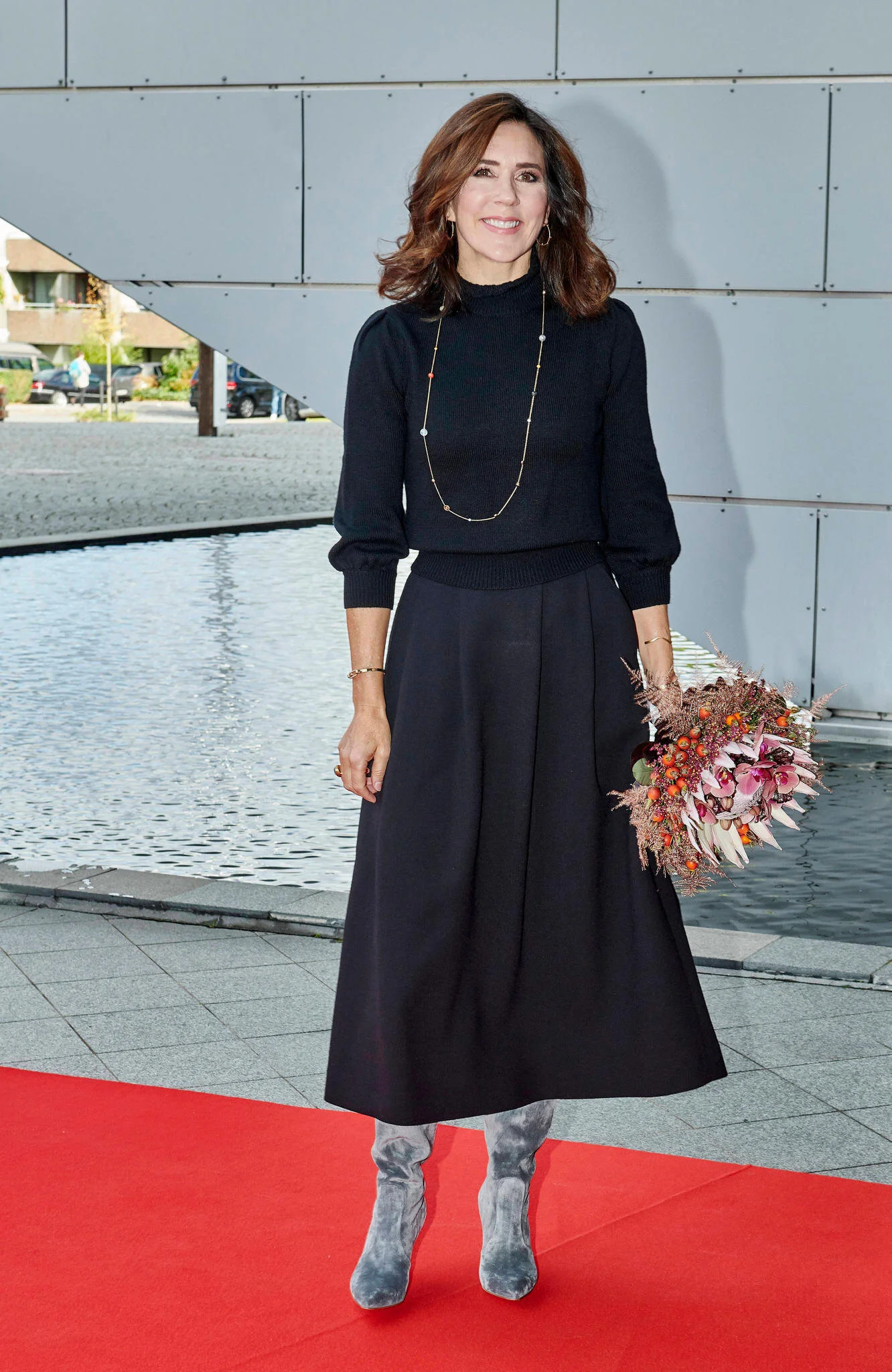 Crown Princess Mary Attends International Girls' Day Event