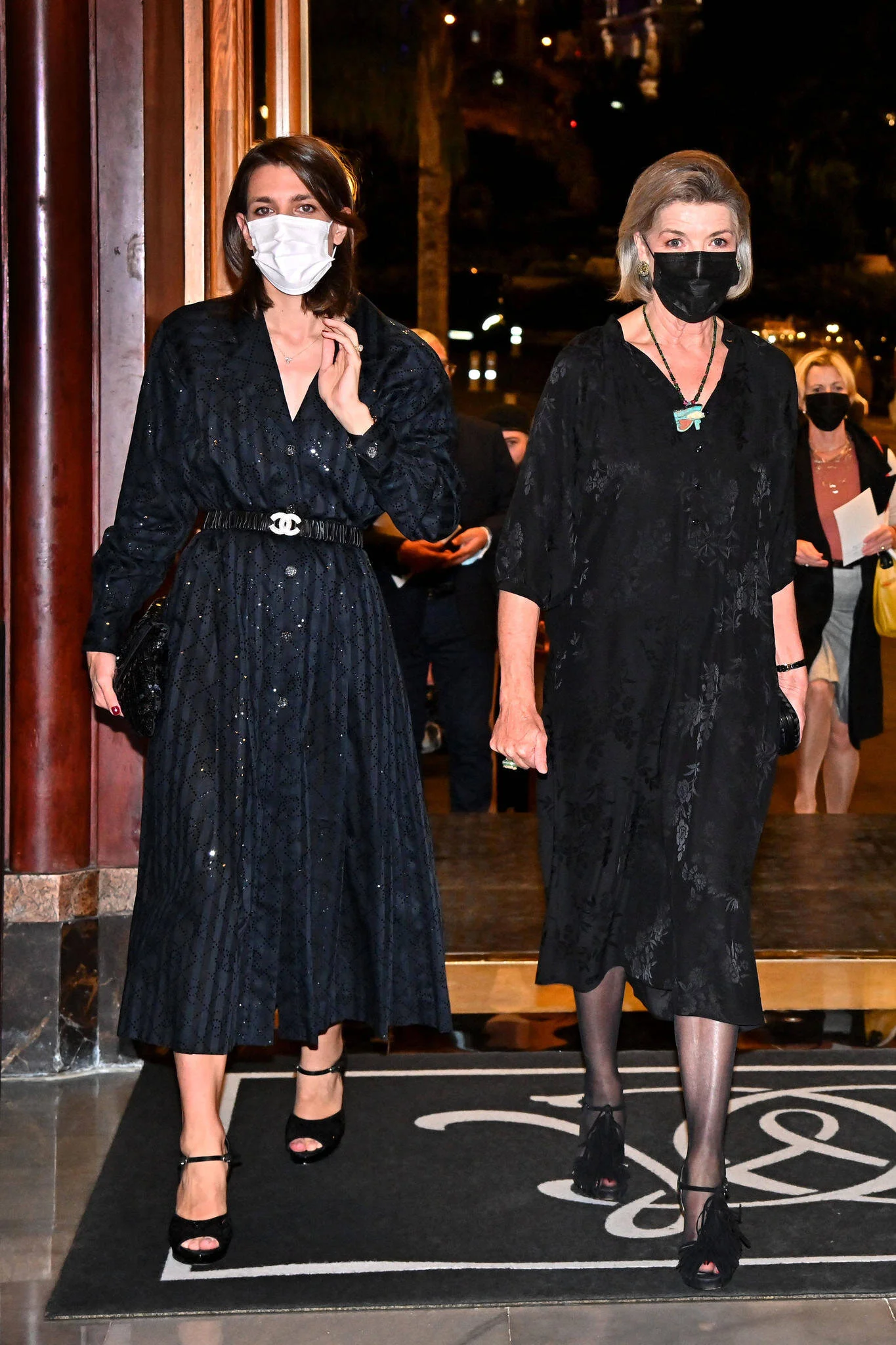Princess Caroline and Charlotte Casiraghi Attend Prince Pierre Foundation Awards Ceremony