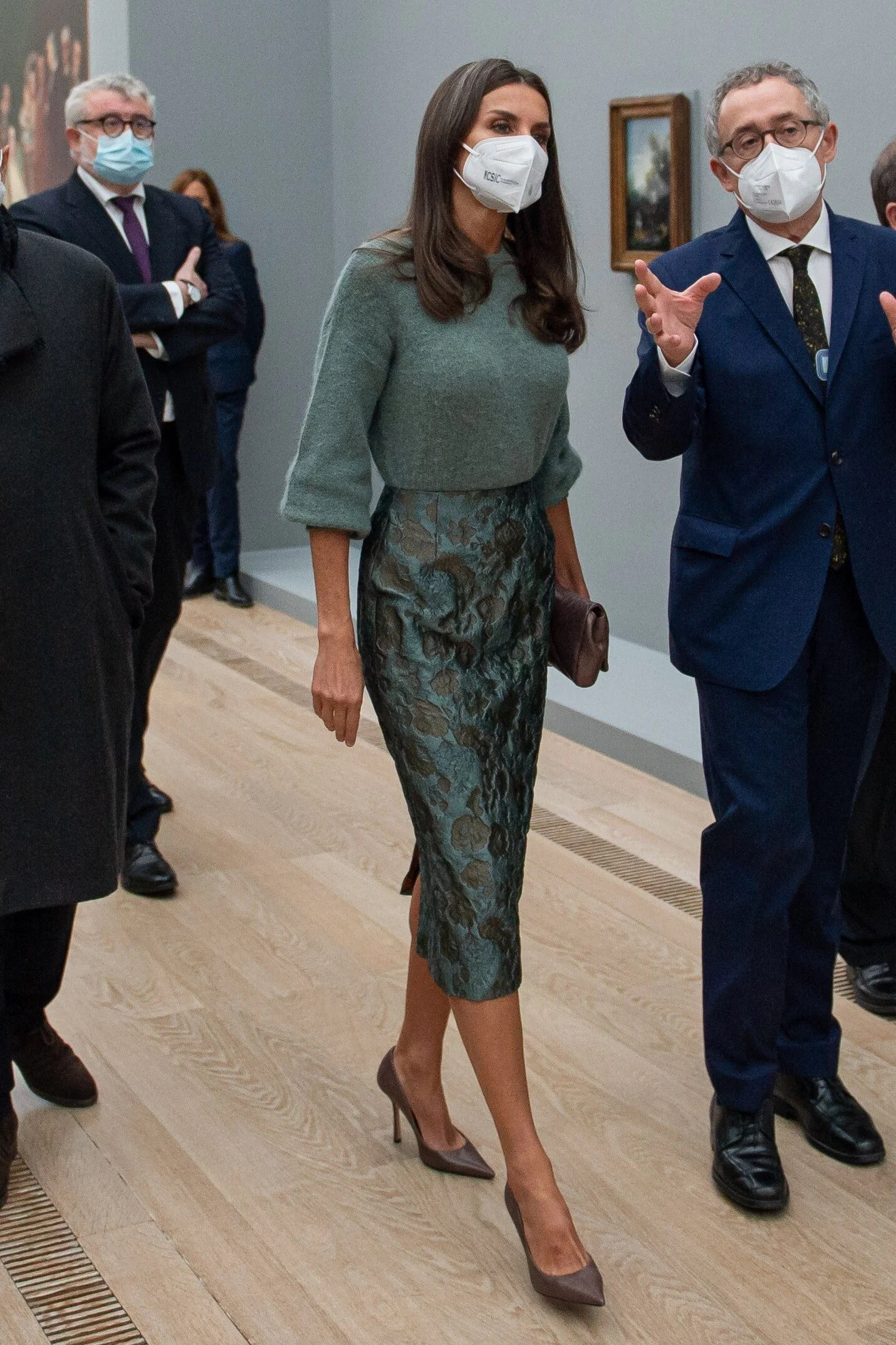 Queen Letizia Inaugurates Goya Exhibition in Switzerland