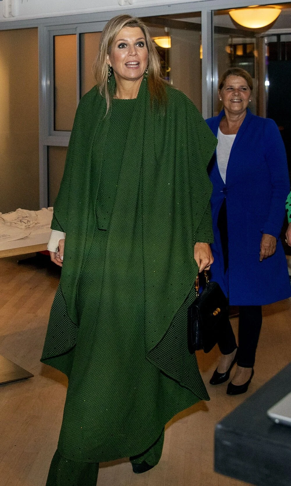 Queen Maxima Visits Time Out Cafe in Delft