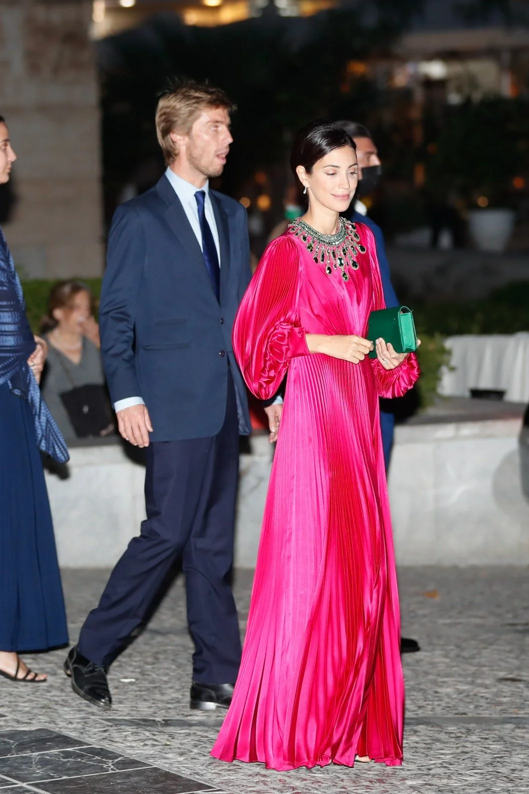 Prince Christian and Princess Alessandra Attend the Wedding of Prince Philippos and Nina Flohr
