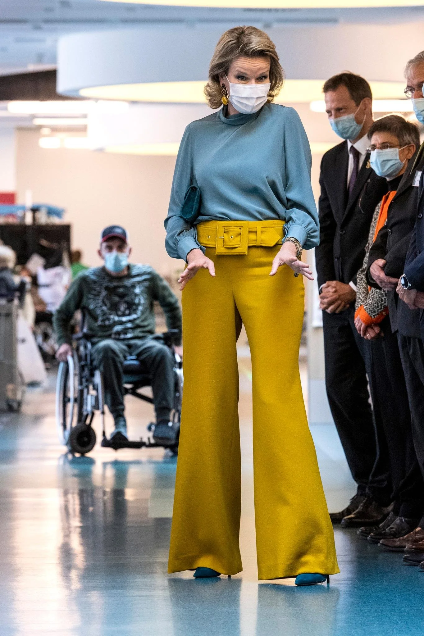 Queen Mathilde Visits RevArte Hospital