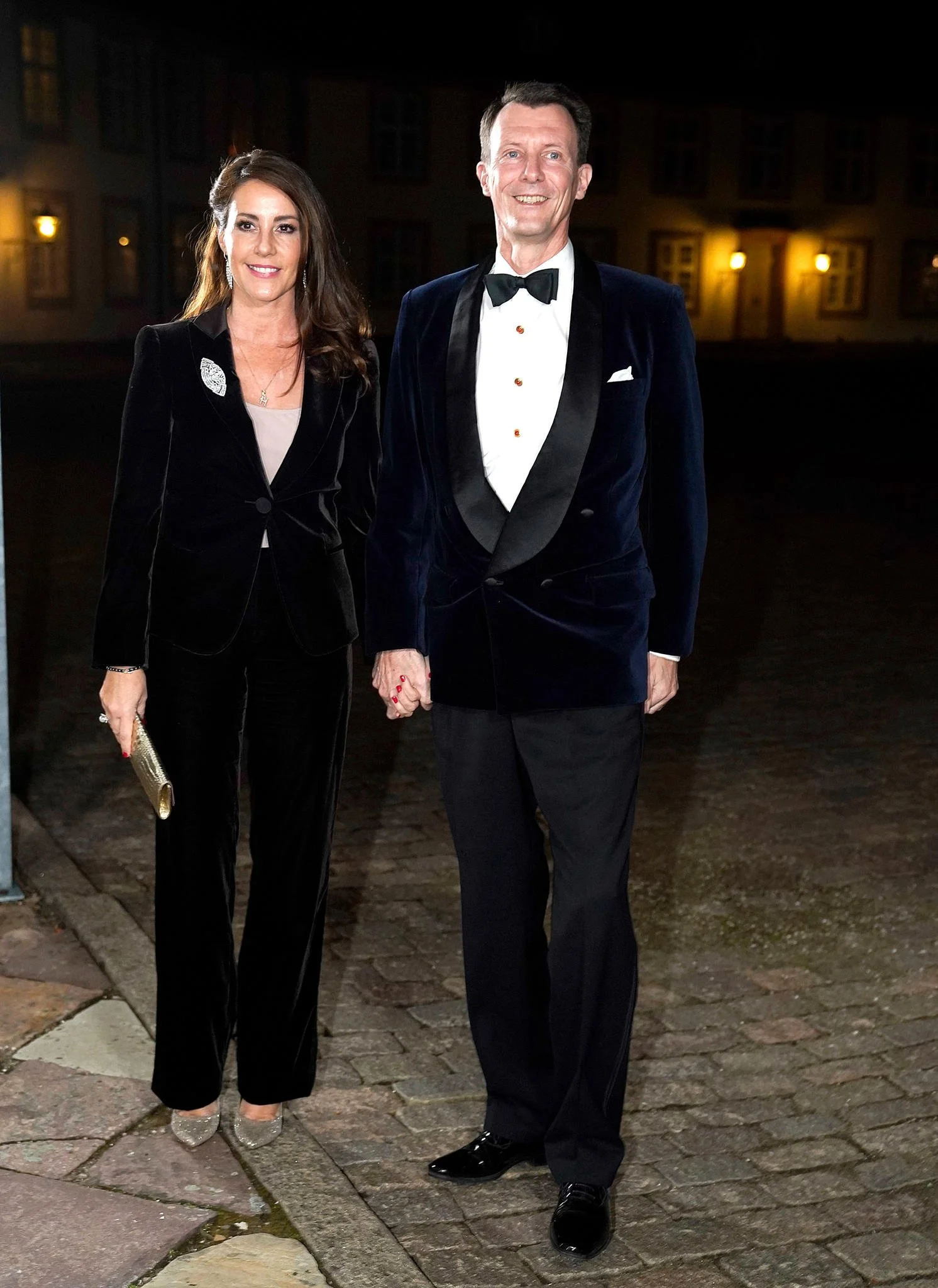 Prince Joachim and Princess Marie Attend Banquet at Fredensborg Palace