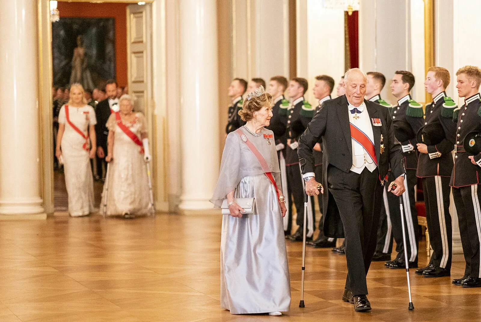 The King and Queen of Norway Host Stortingsmiddagen 2021