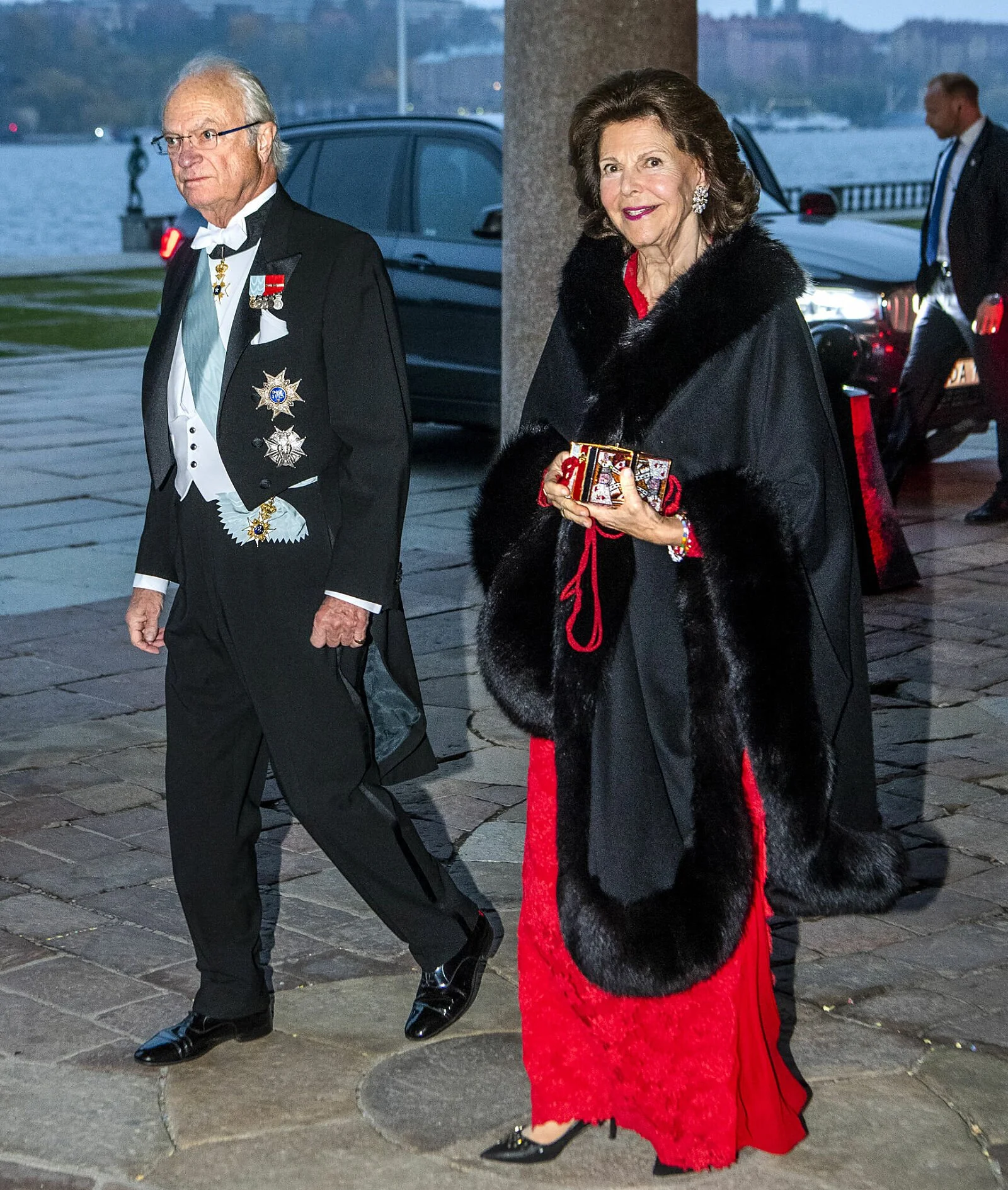 The King and Queen of Sweden Attend Royal Swedish Academy of Engineering Sciences Gala