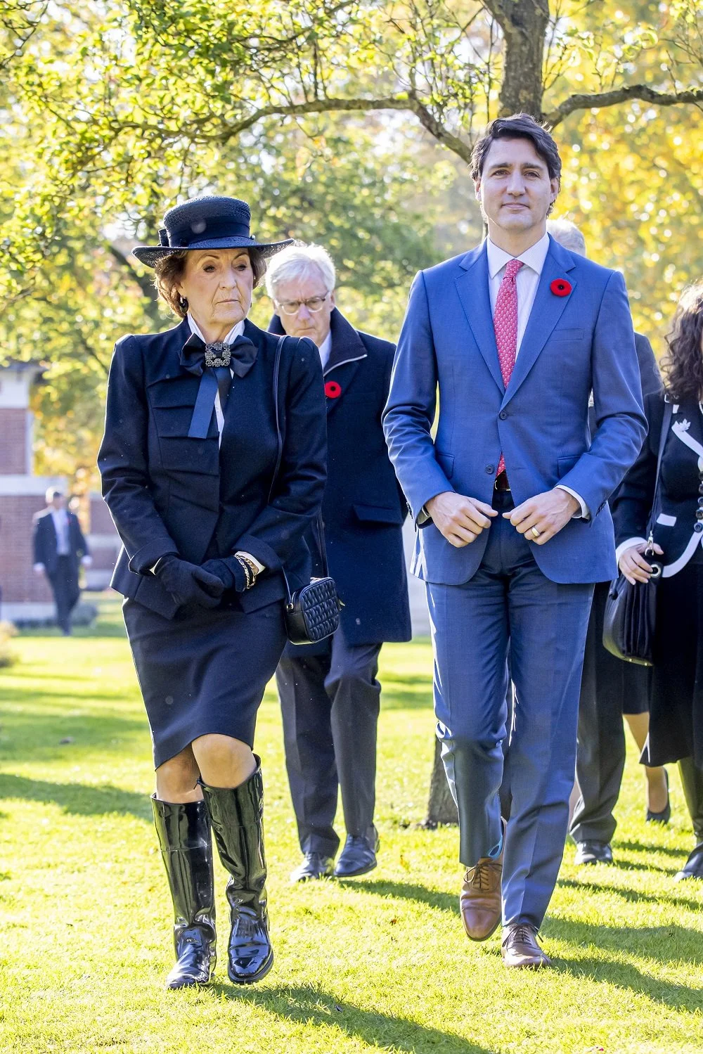 Princess Margriet Visits Canadian War Cemetery in Bergen op Zoom