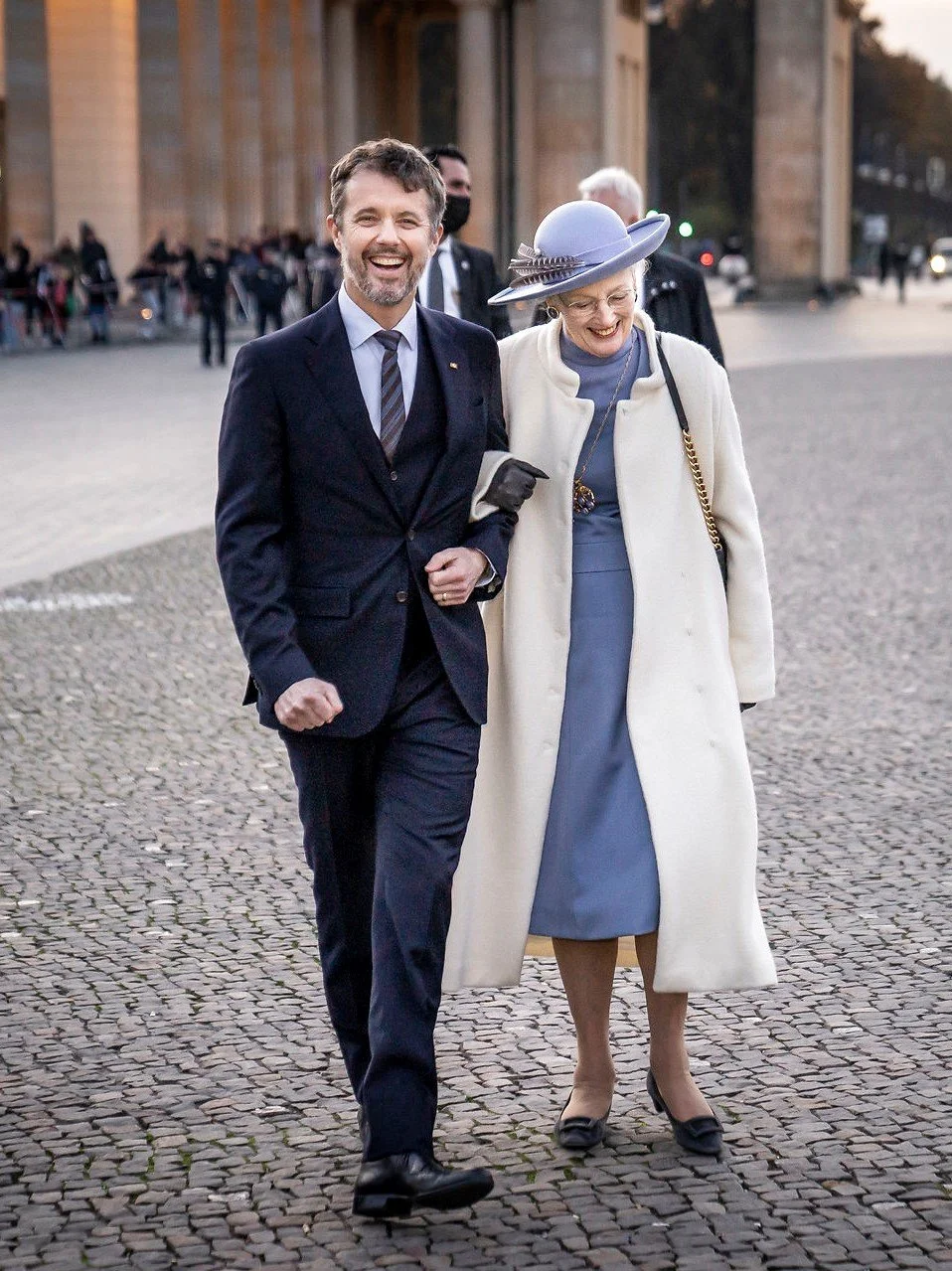 Queen Margrethe II and Crown Prince Frederik Pay State Visit to Germany