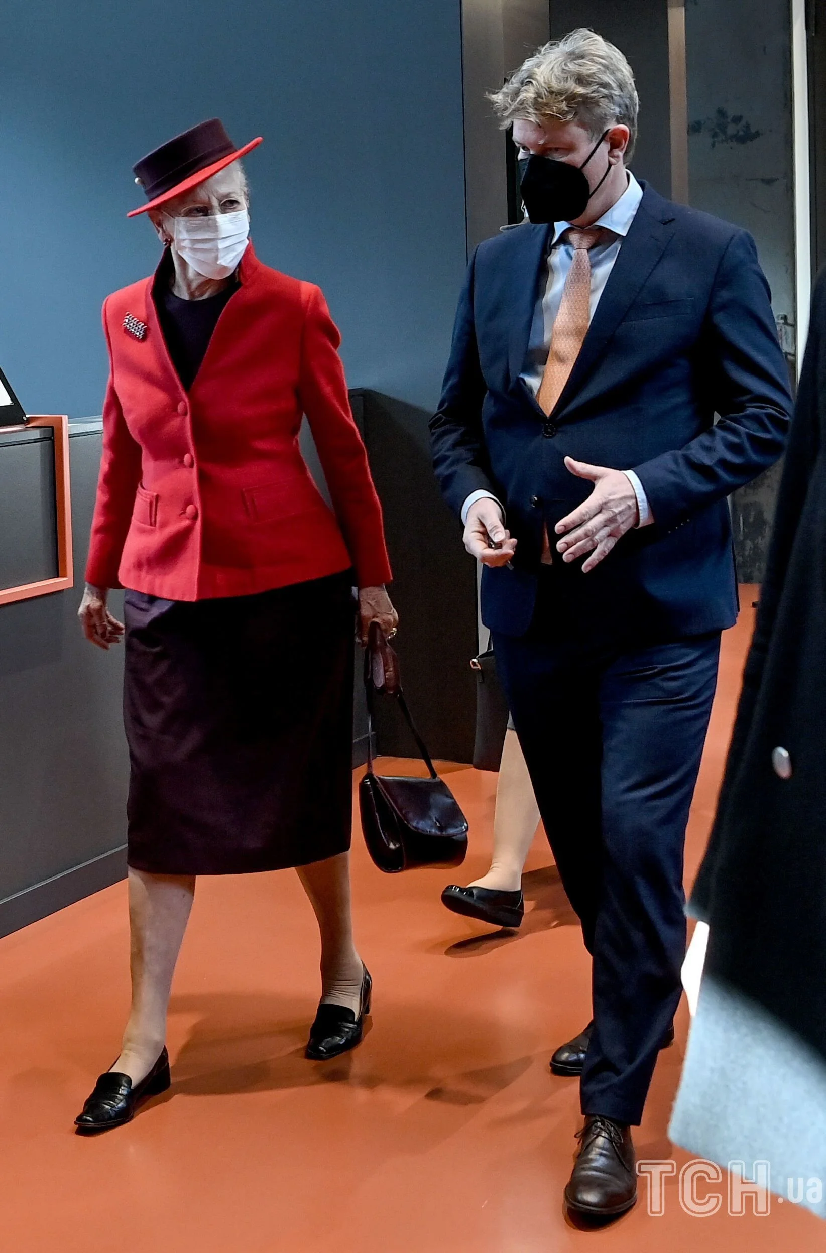 Queen Margrethe II and Crown Prince Frederik Attend Danish-German Business Conference