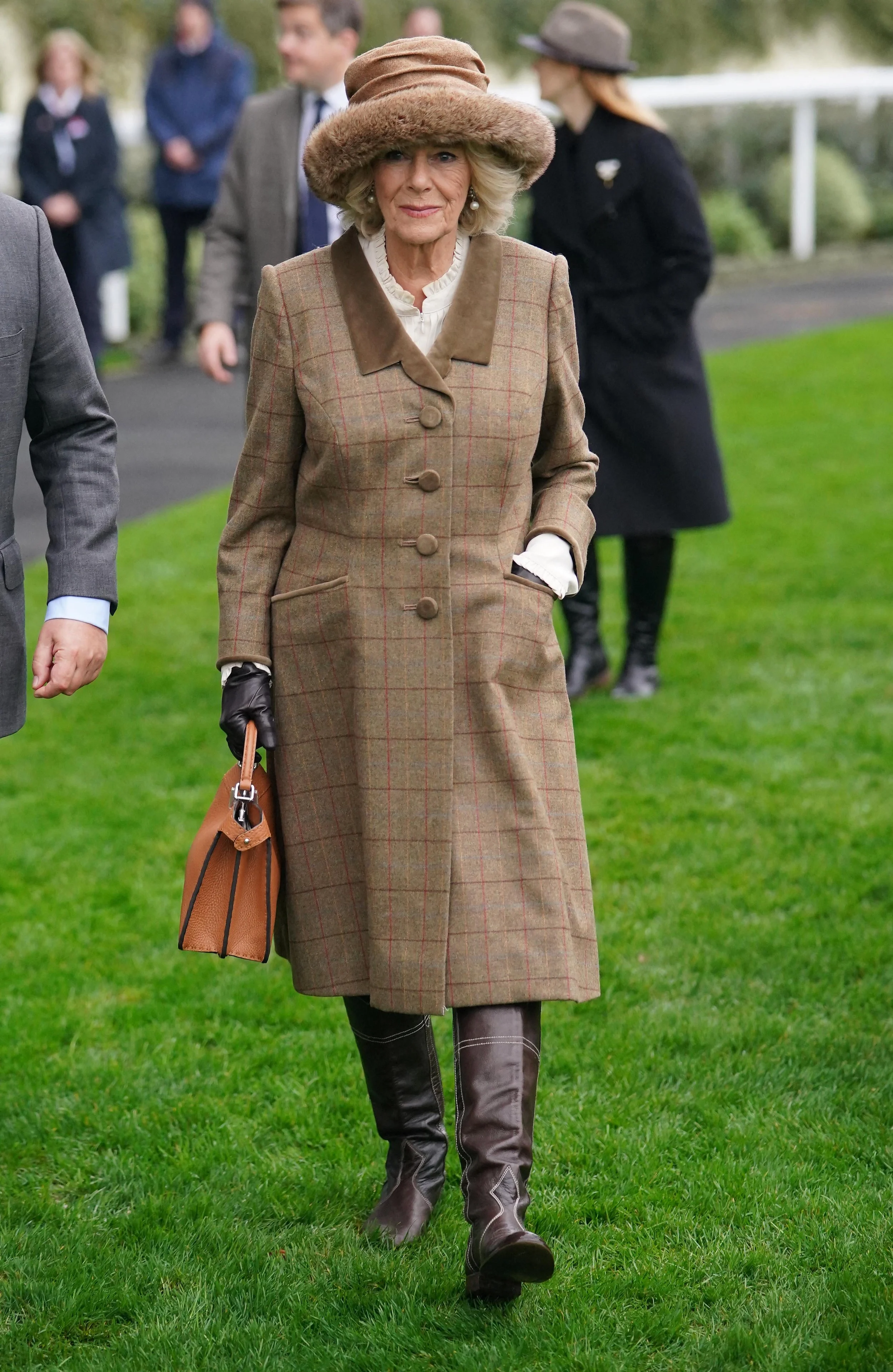 The Duchess of Cornwall Attends November Racing Weekend at Ascot
