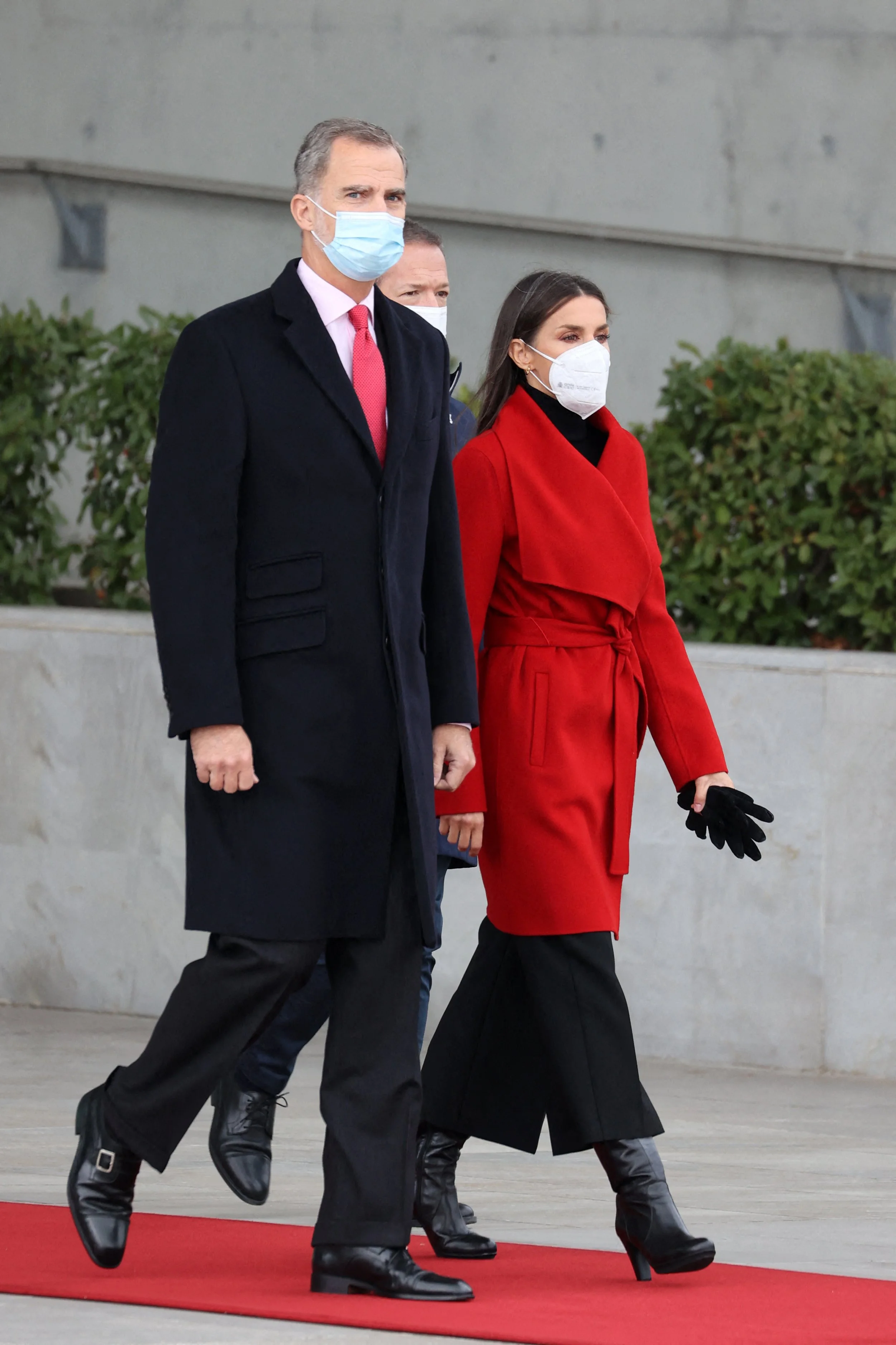 The King and Queen of Spain Depart for Sweden