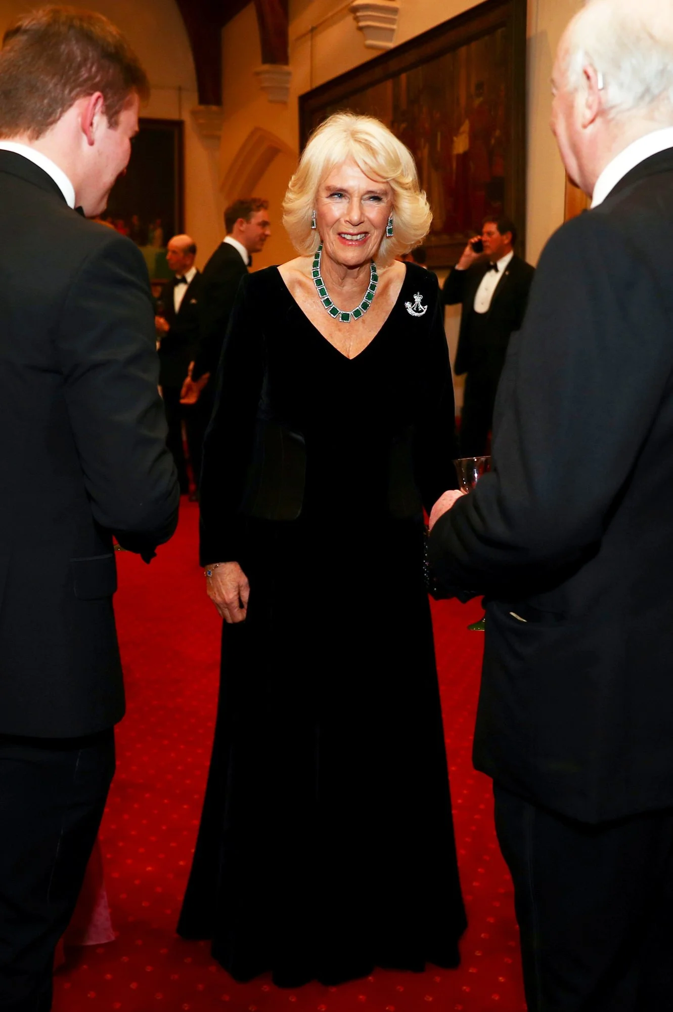 The Duchess of Cornwall Attends Rifles Awards Dinner 2021