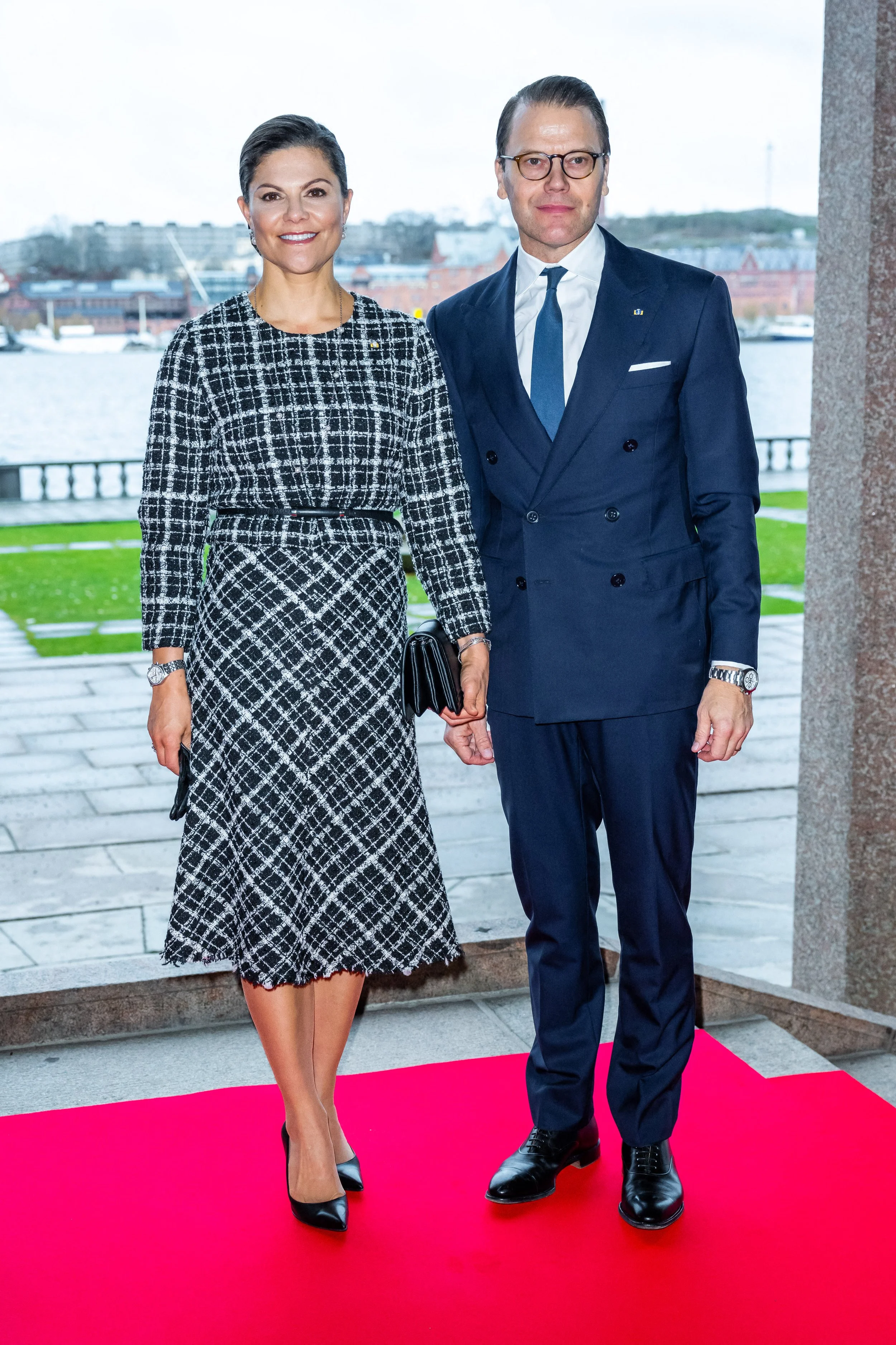 Crown Princess Victoria and Prince Daniel Attend Official Luncheon