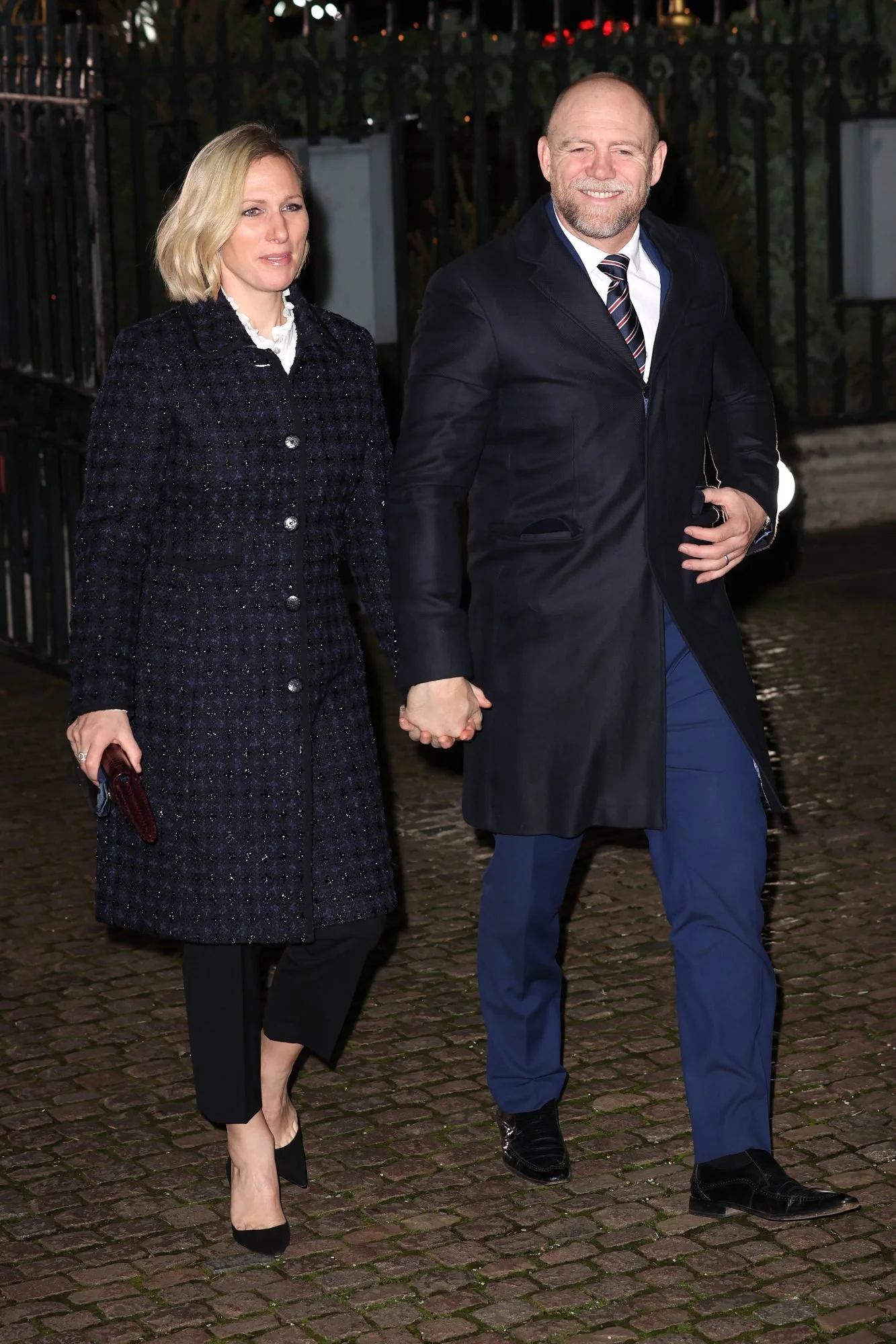Zara Tindall Attends "Together at Christmas" Carol Service 2021
