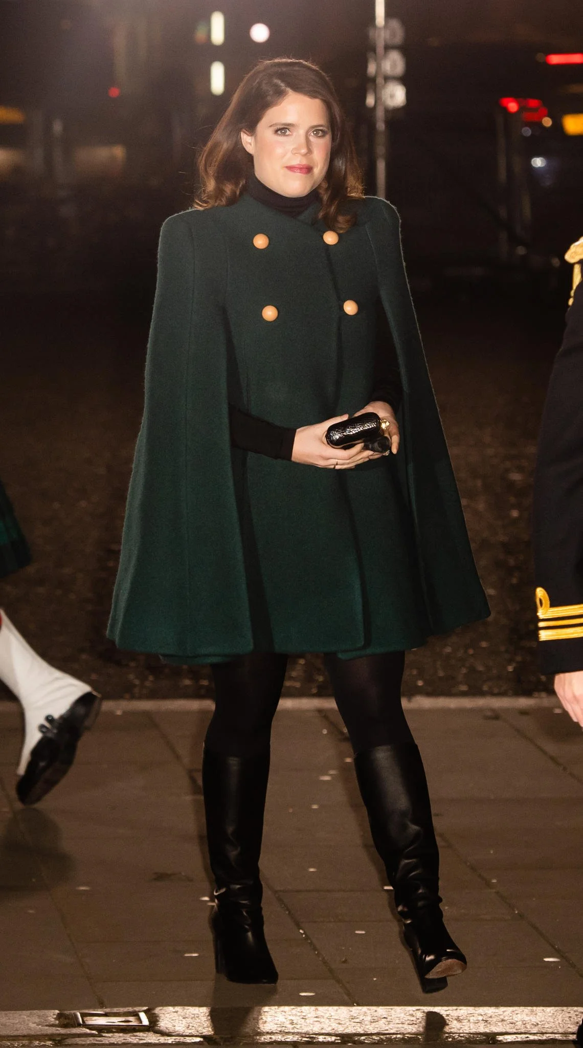 Princess Eugenie Attends Christmas Carol Service at Westminster Abbey