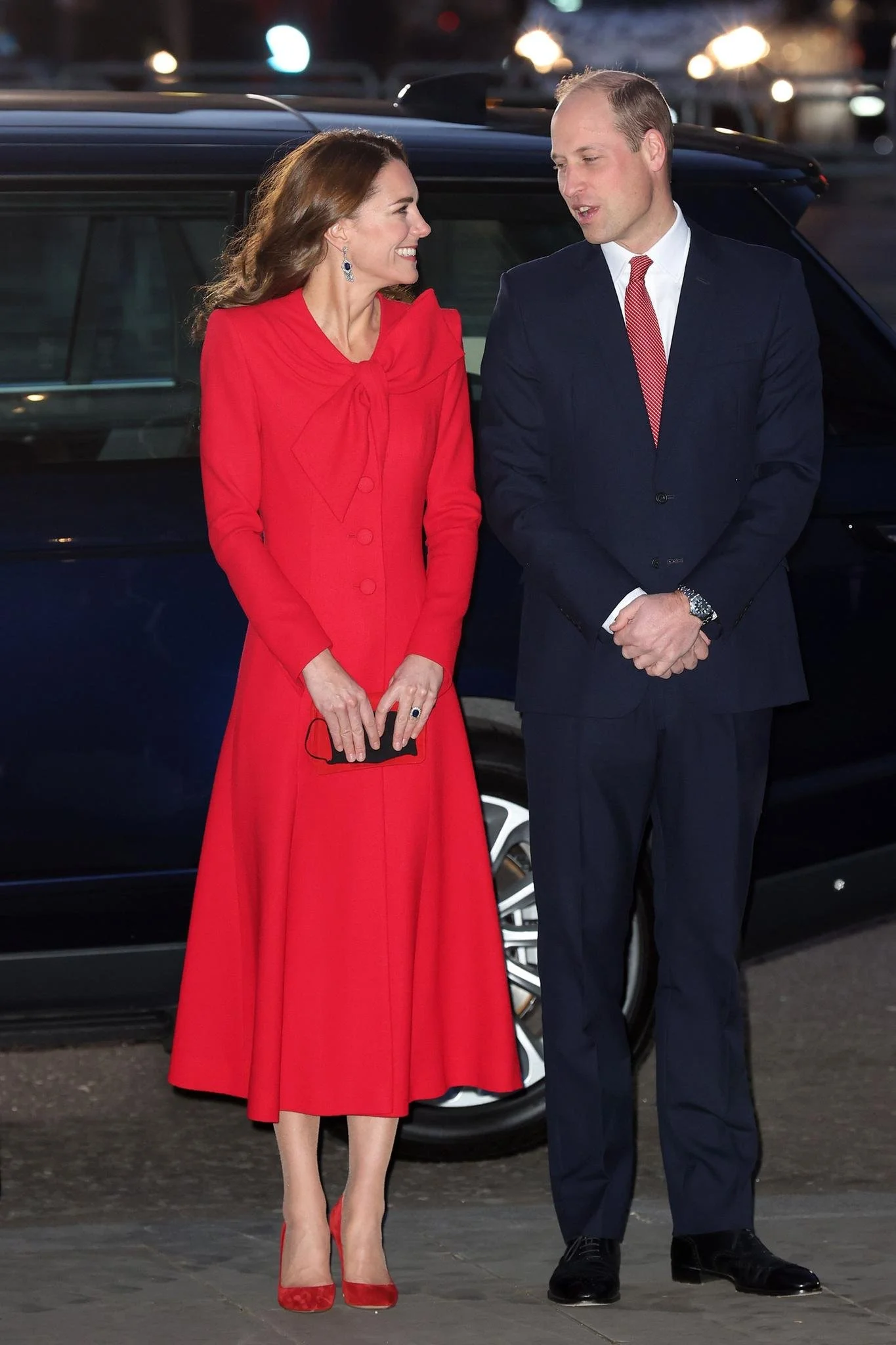 The Duke and Duchess of Cambridge Attend Christmas Carol Service at Westminster Abbey