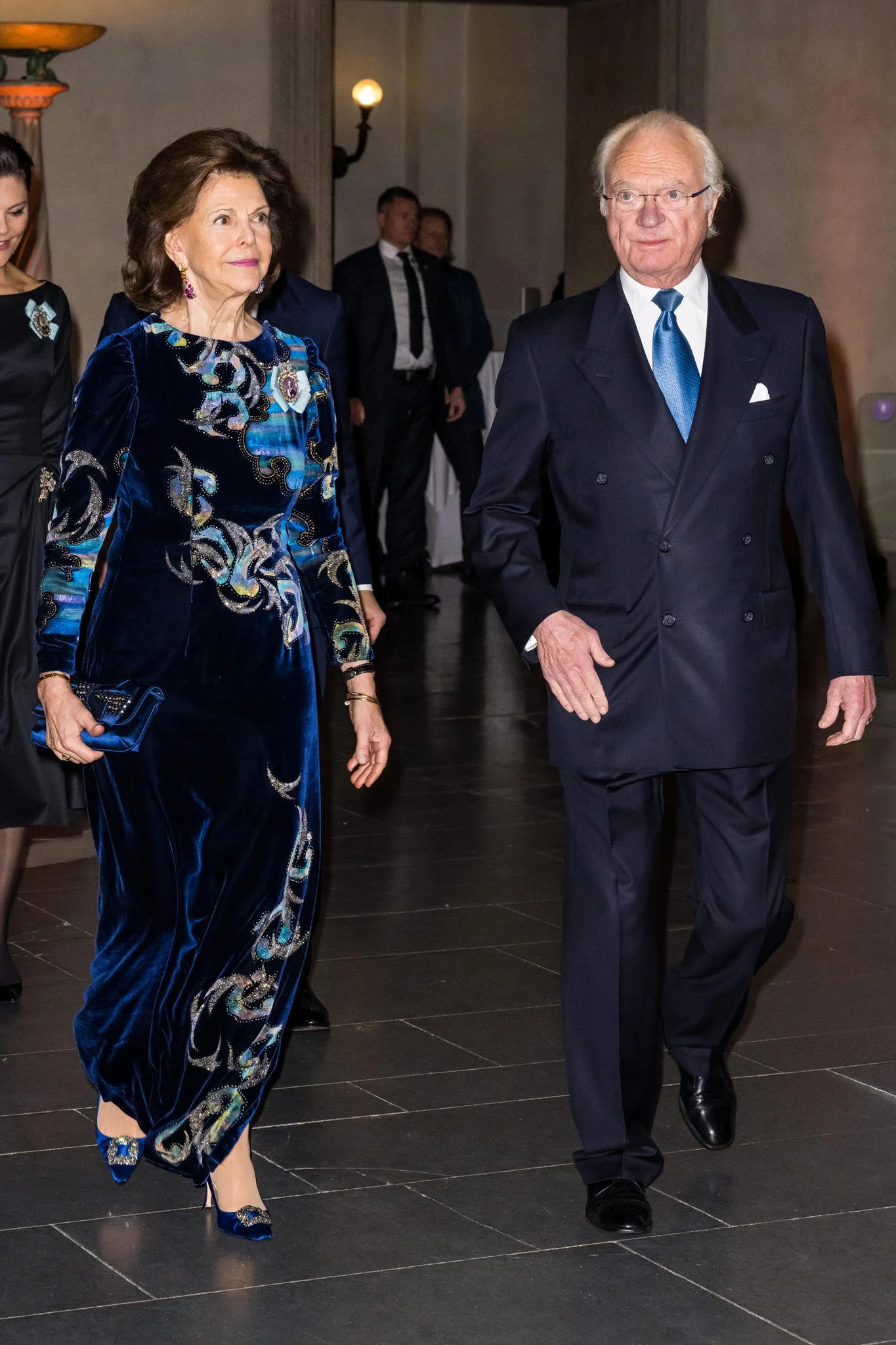 The King and Queen of Sweden Attend Nobel Prize Awards Ceremony 2021