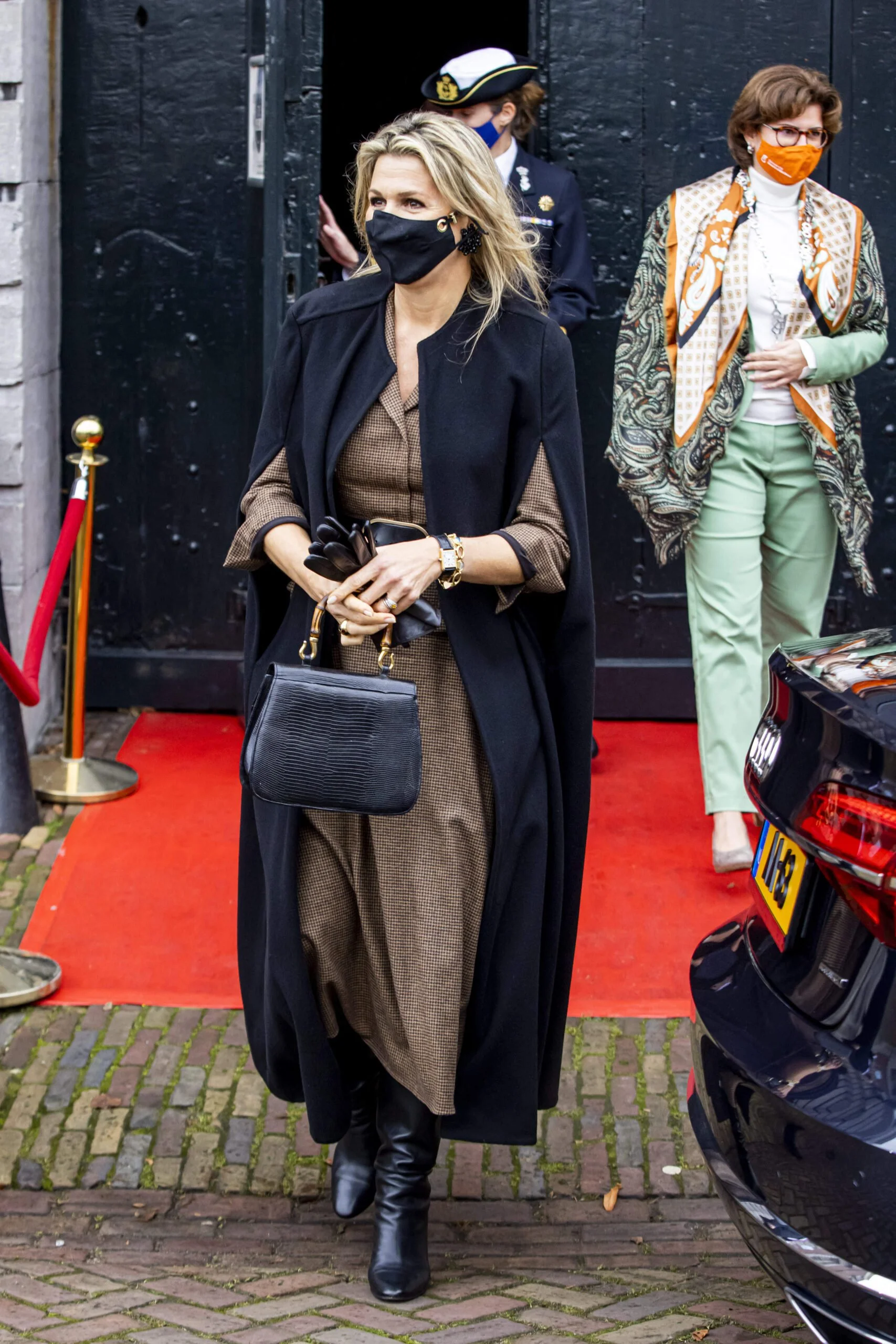 Queen Maxima Visits Catering Businesses in Geertruidenberg