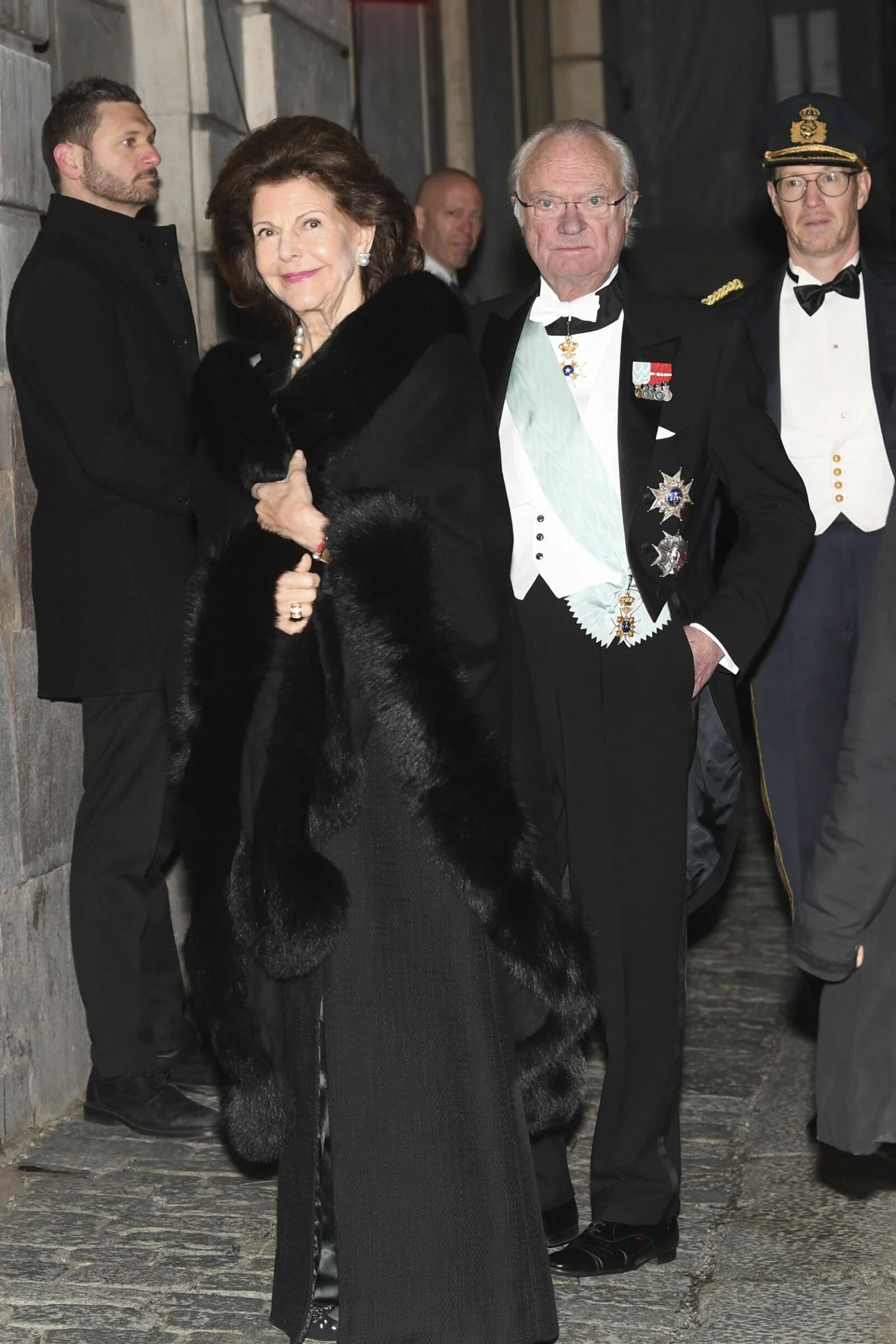 The King and Queen of Sweden Attend Formal Gathering of the Swedish Academy 2021