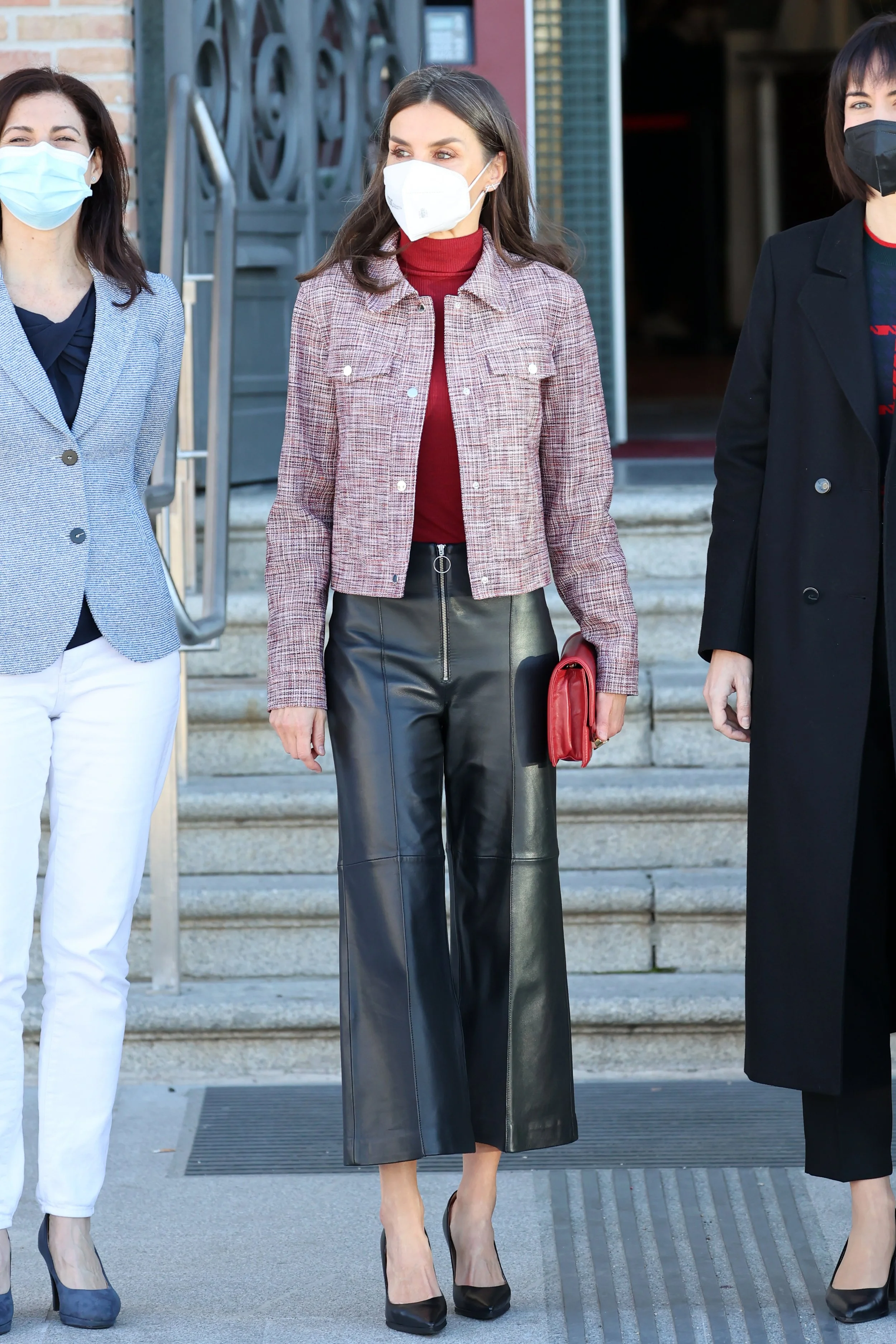 Queen Letizia Attends Meeting at Natural Science Museum