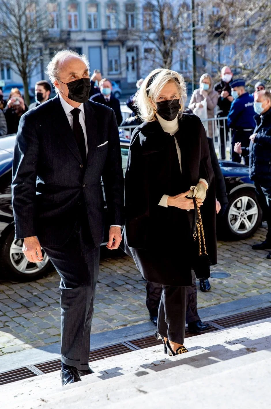 Princess Astrid Attends Mass for the Deceased Members of the Royal Family