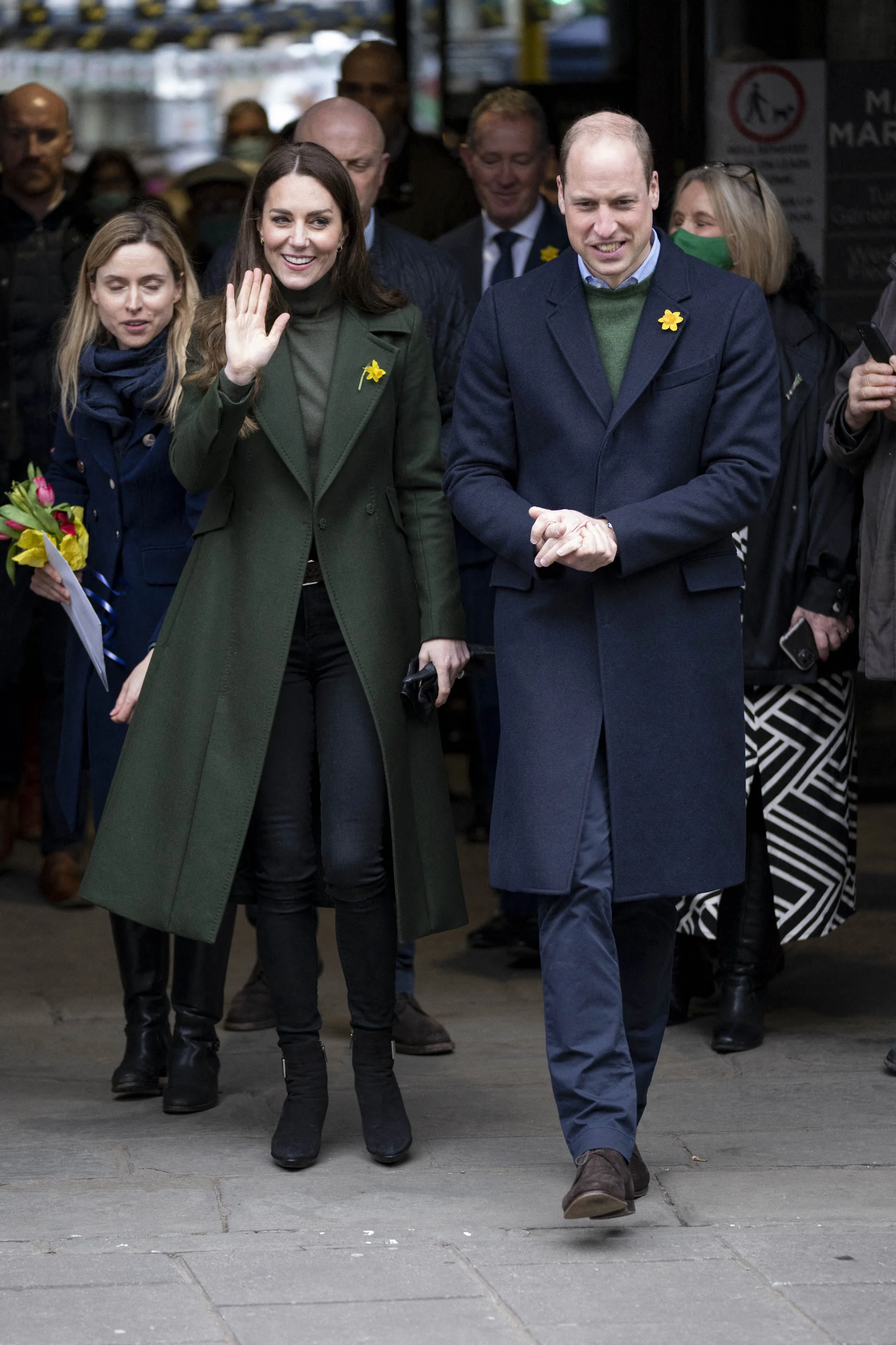 The Duke and Duchess of Cambridge Visit Wales