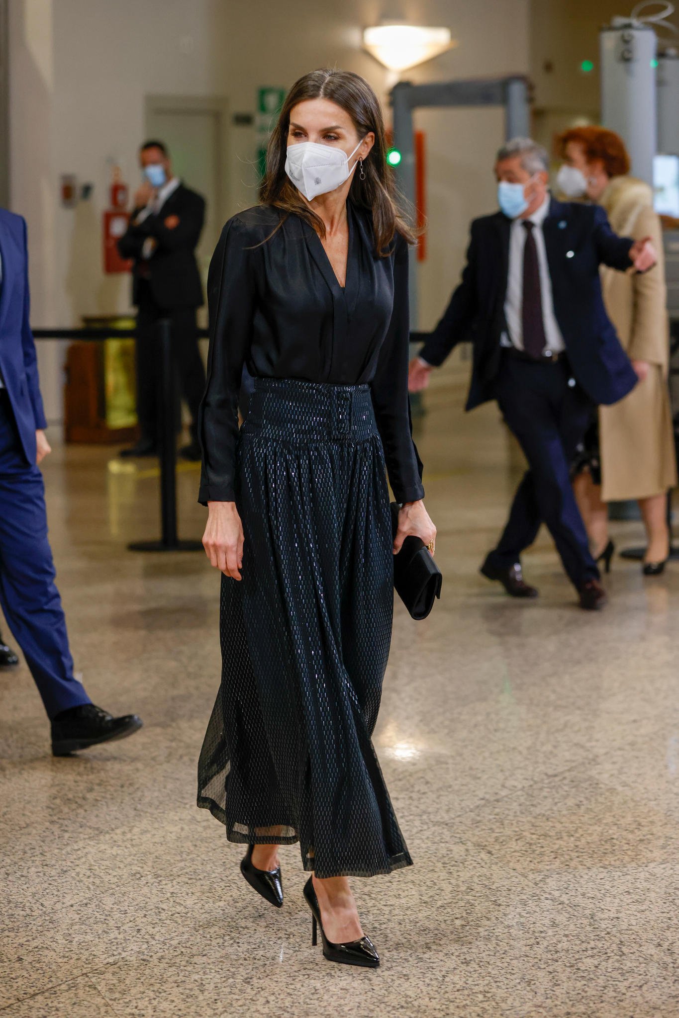 Queen Letizia Attends In Memoriam Concert 2022