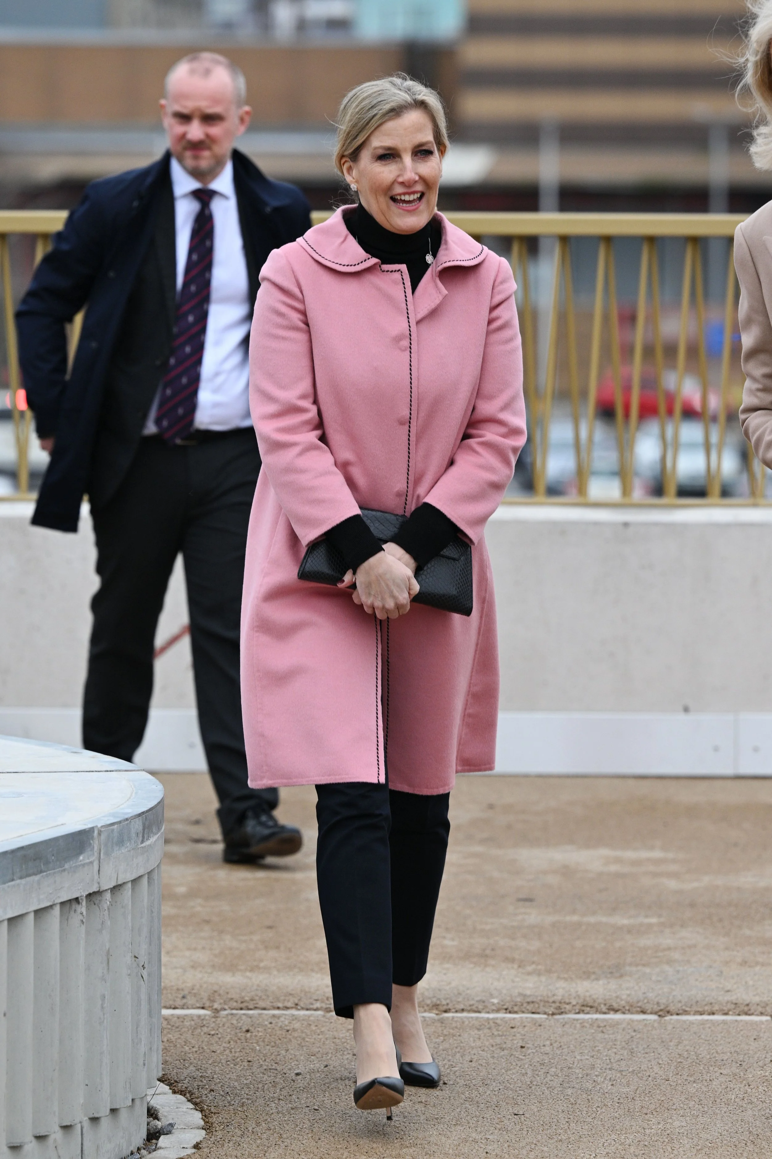 The Countess of Wessex Visits Swansea's Queen's Green Canopy in Wales