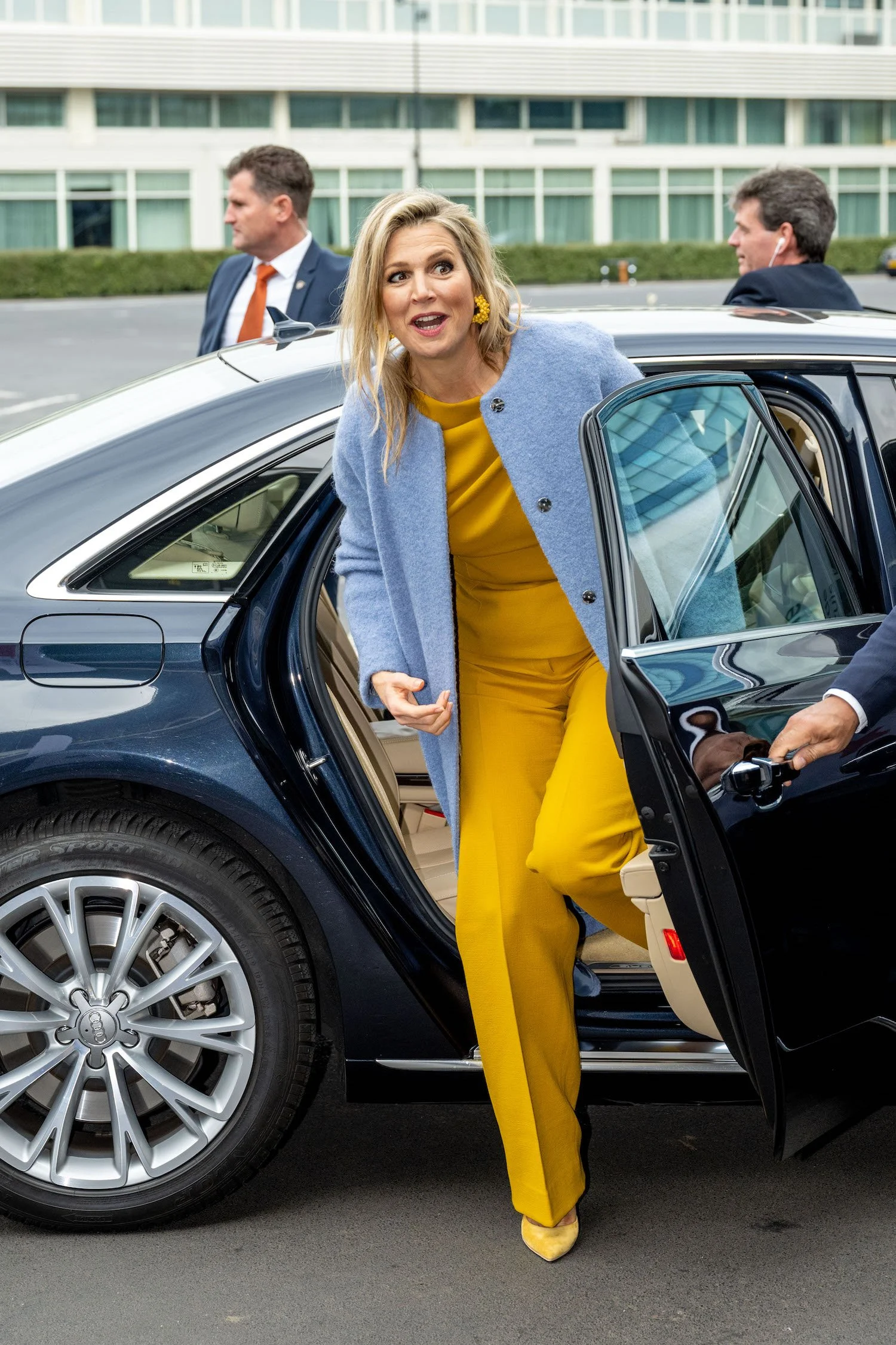 Queen Maxima Meets with Refugees from Ukraine