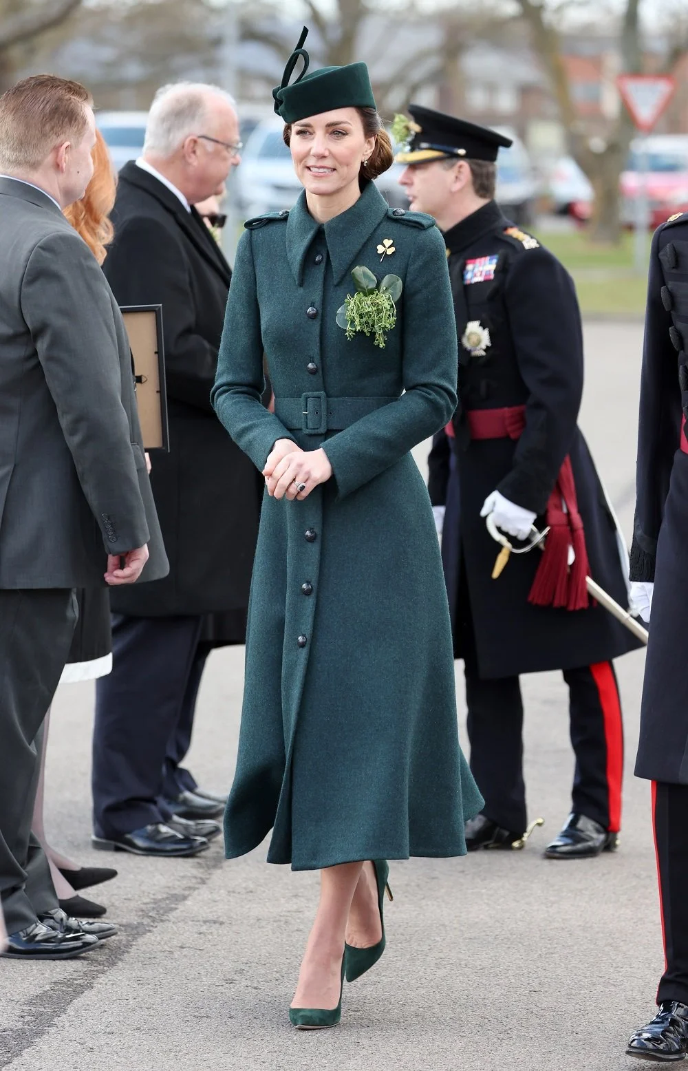 The Duke and Duchess of Cambridge Attend St. Patrick's Day Parade 2022