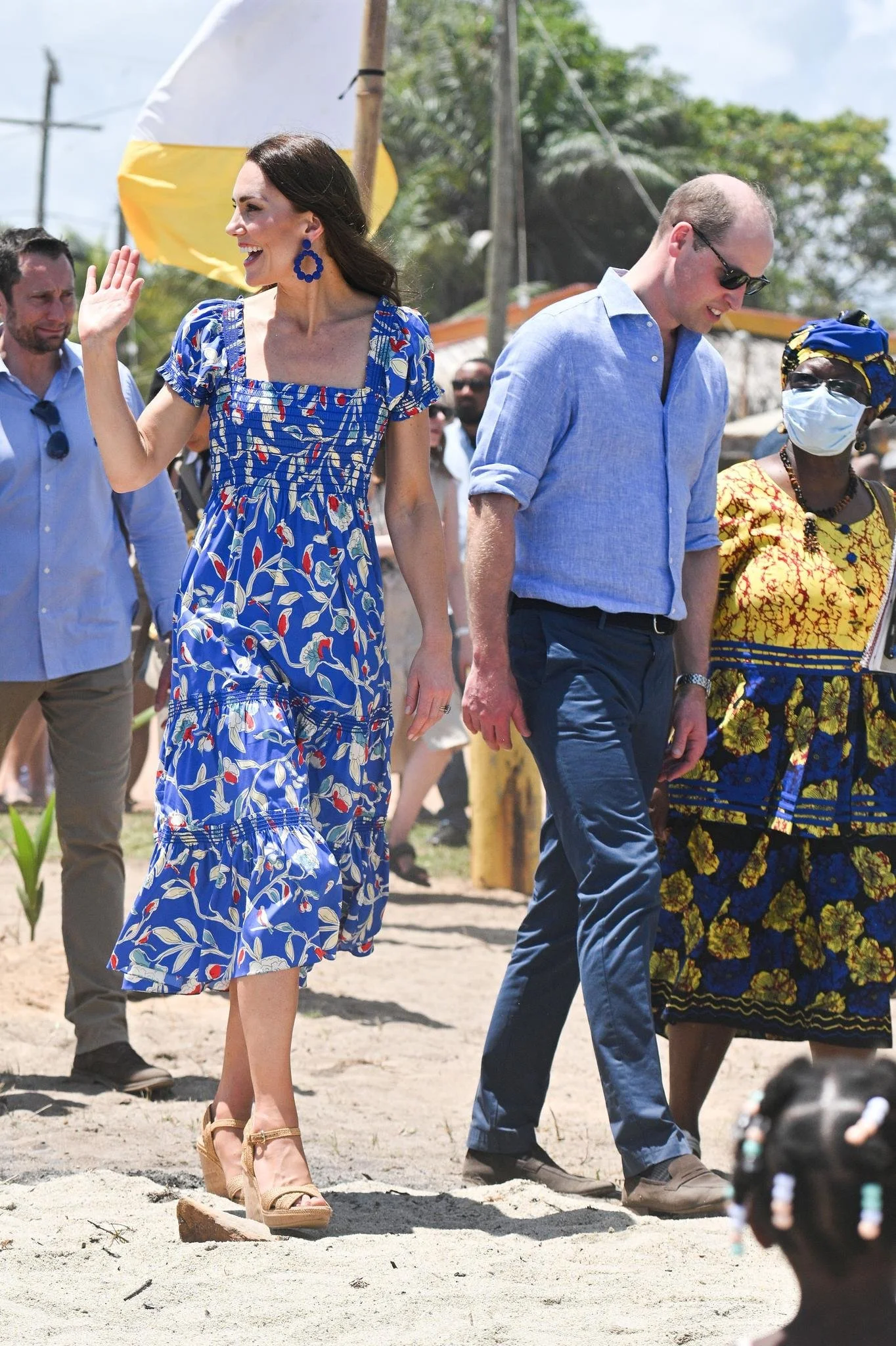 The Duke and Duchess of Cambridge Visit Hopkins Village in Belize