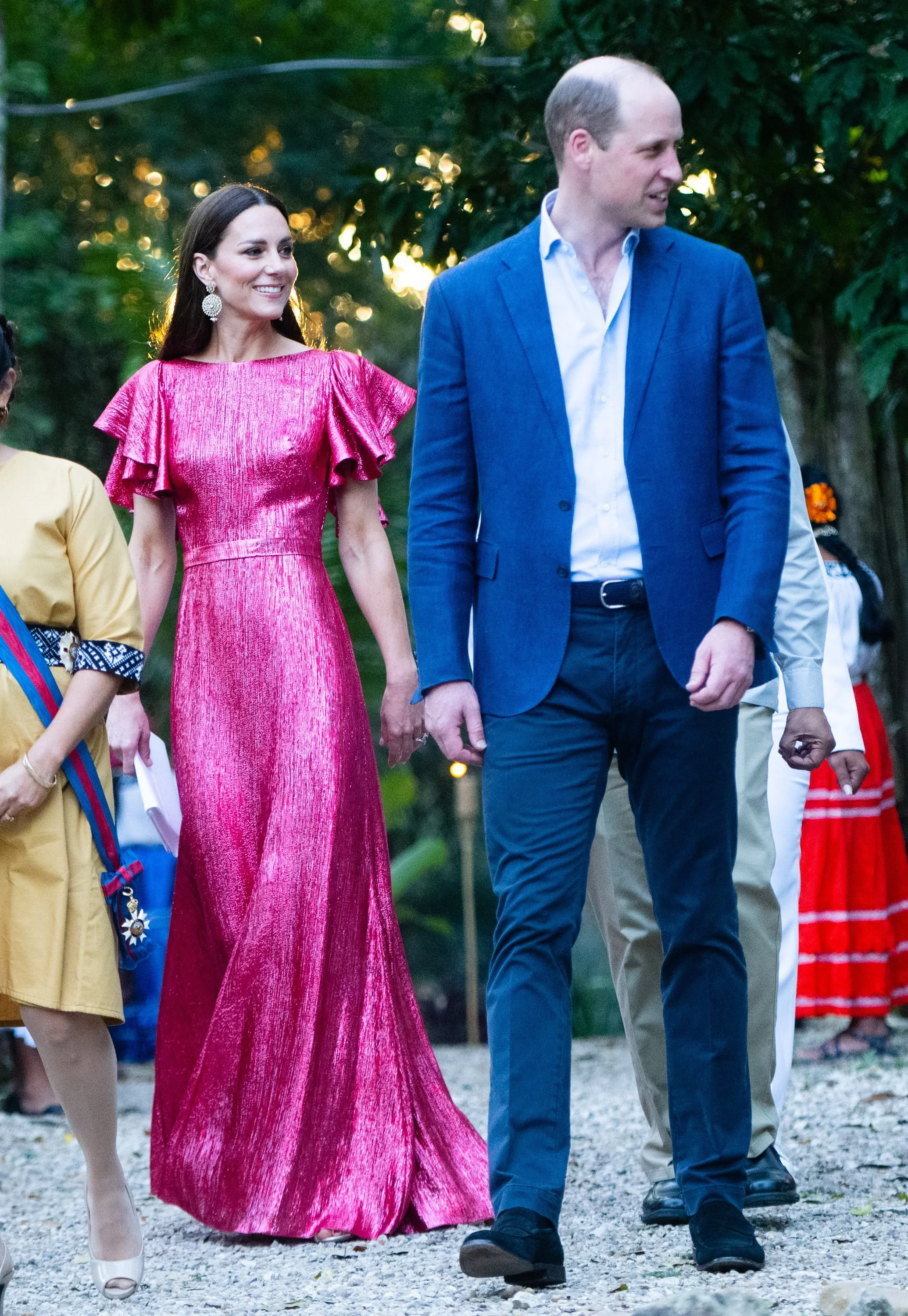 The Duke and Duchess of Cambridge Attend Reception Hosted by Governor General of Belize