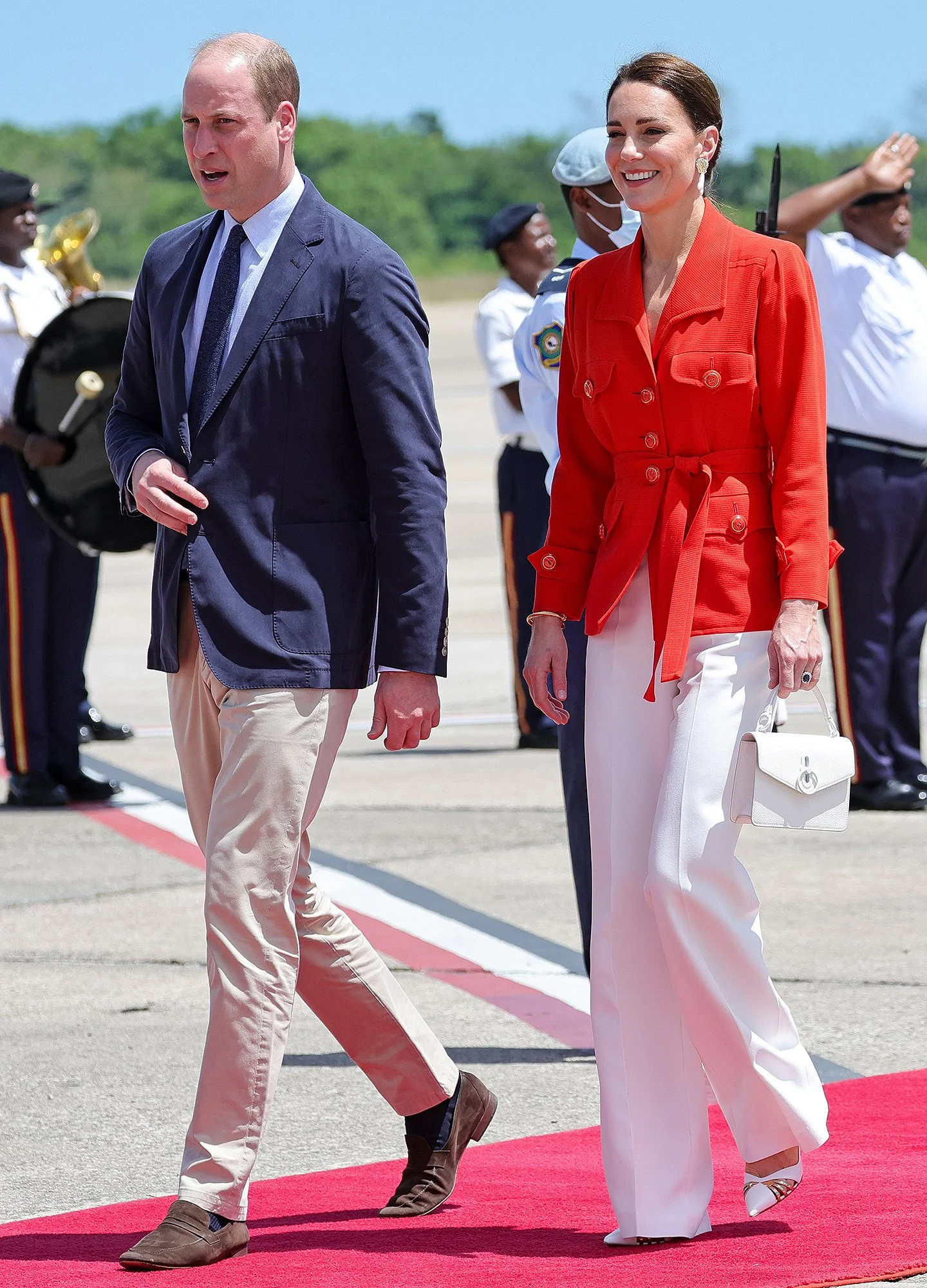 The Duke and Duchess of Cambridge Depart Belize