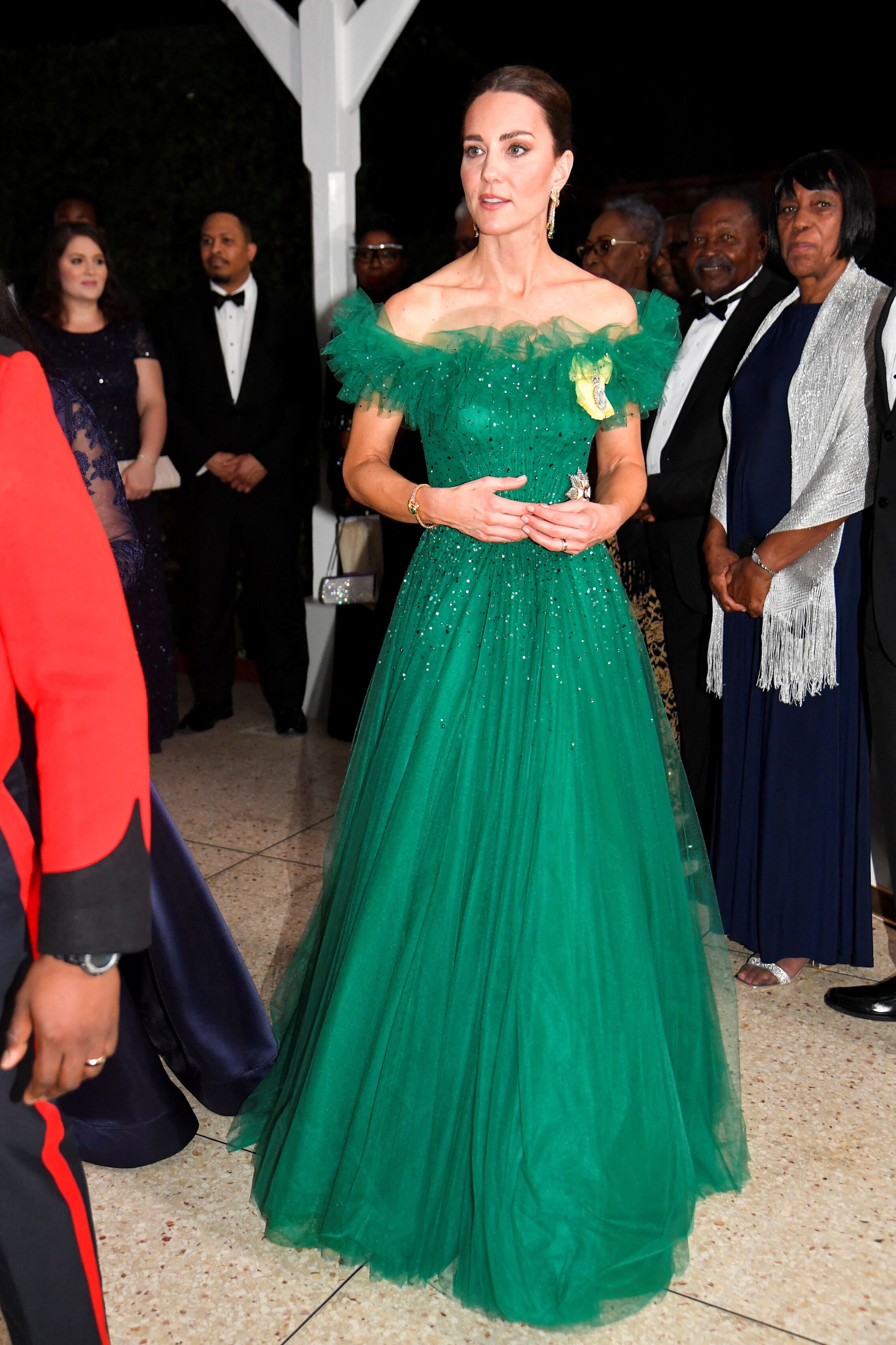 The Duke and Duchess of Cambridge Attend Banquet Hosted by Governor General of Jamaica