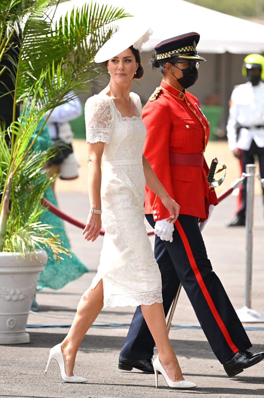 The Duke and Duchess of Cambridge Attend Parade in Kingston, Jamaica —  Royal Portraits Gallery