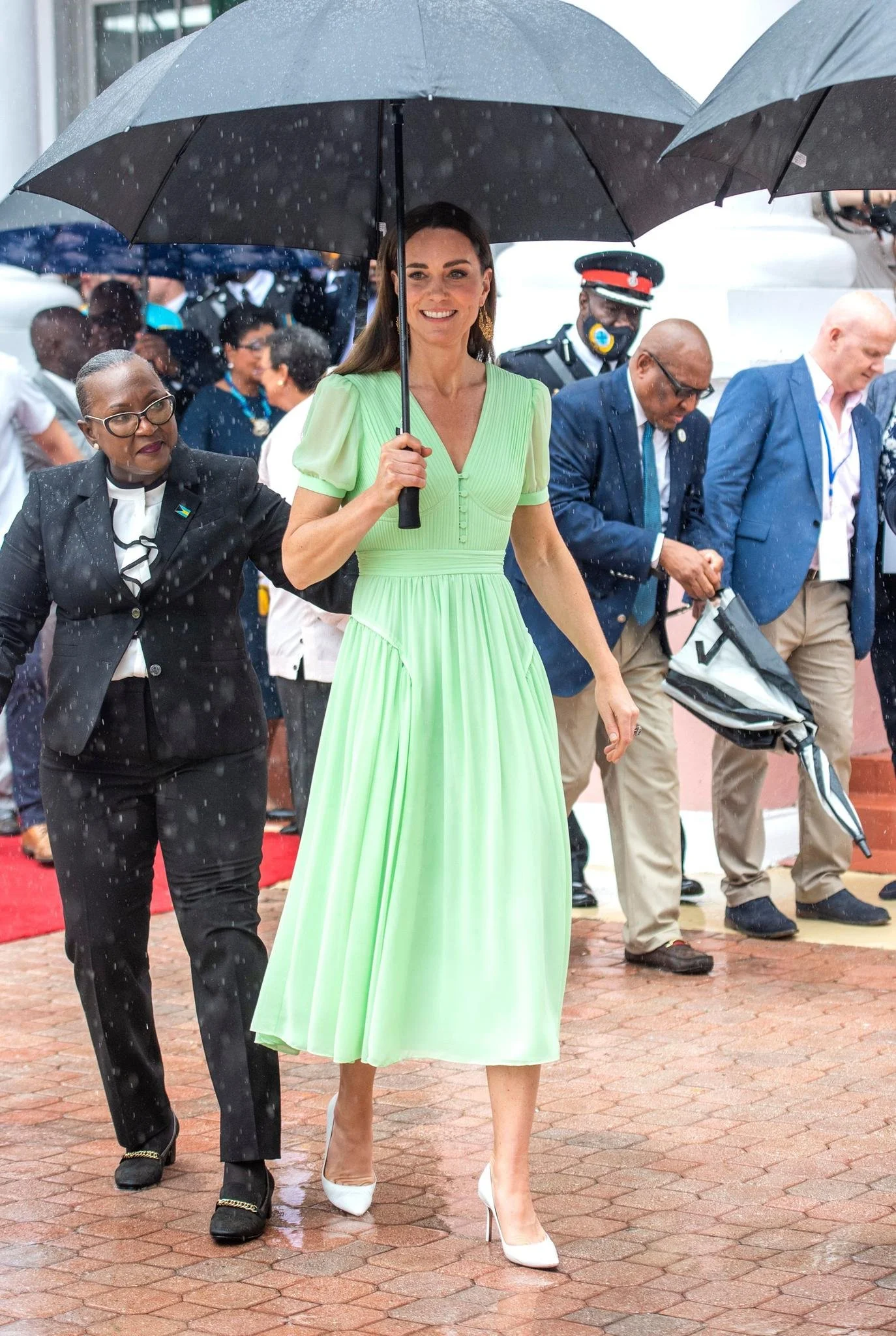 The Duke and Duchess of Cambridge Visit Primary School in Nassau, Bahamas