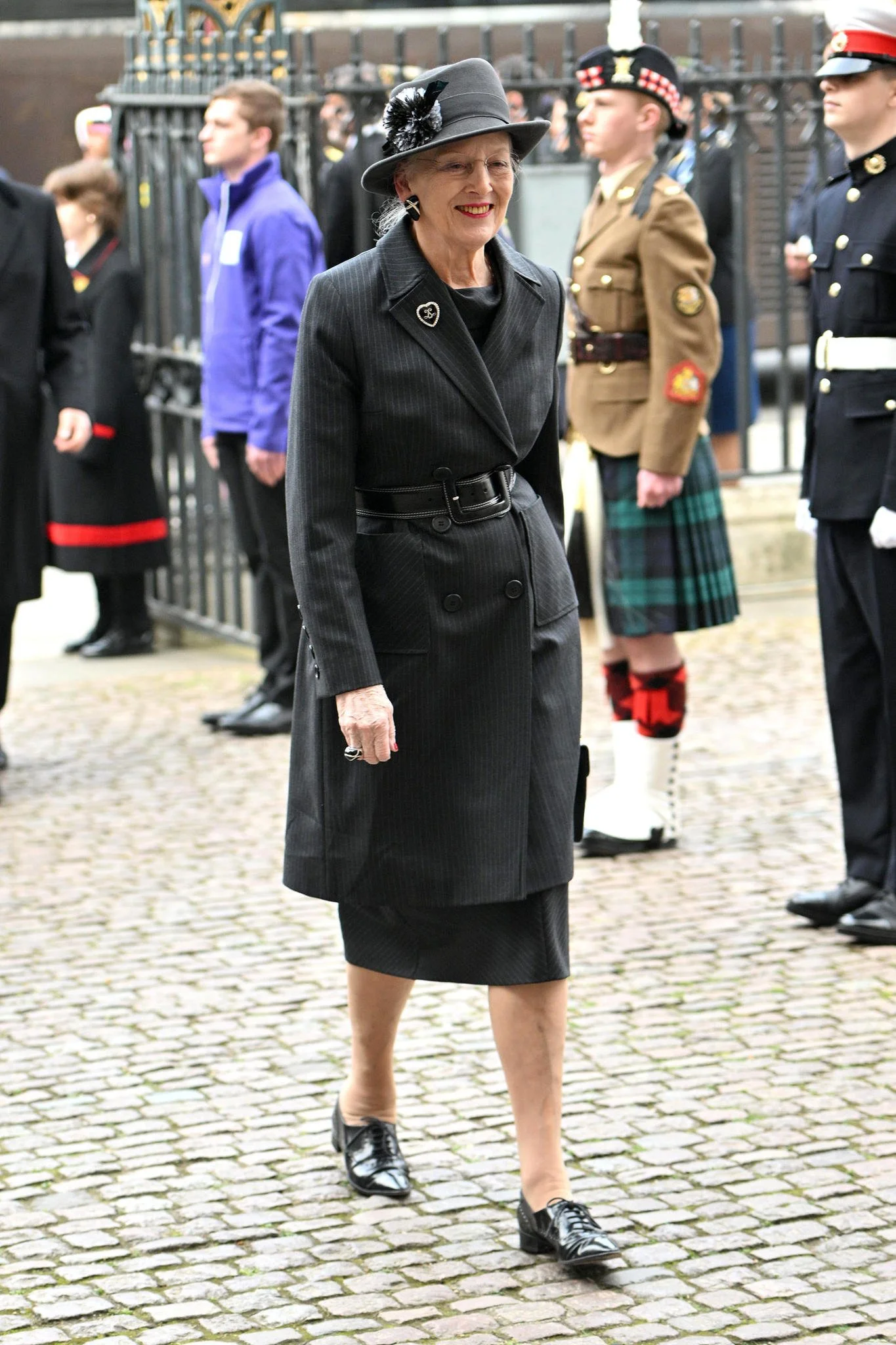 Queen Margrethe II Attends Memorial Service for the Duke of Edinburgh