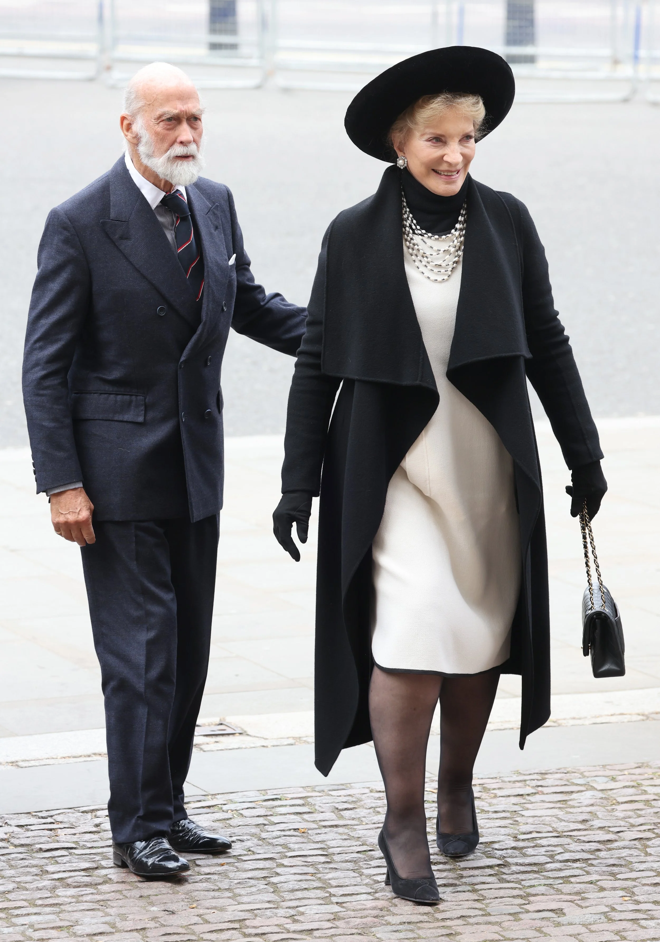 Prince Michael and Princess Michael of Kent Attend Memorial Service for the Duke of Edinburgh