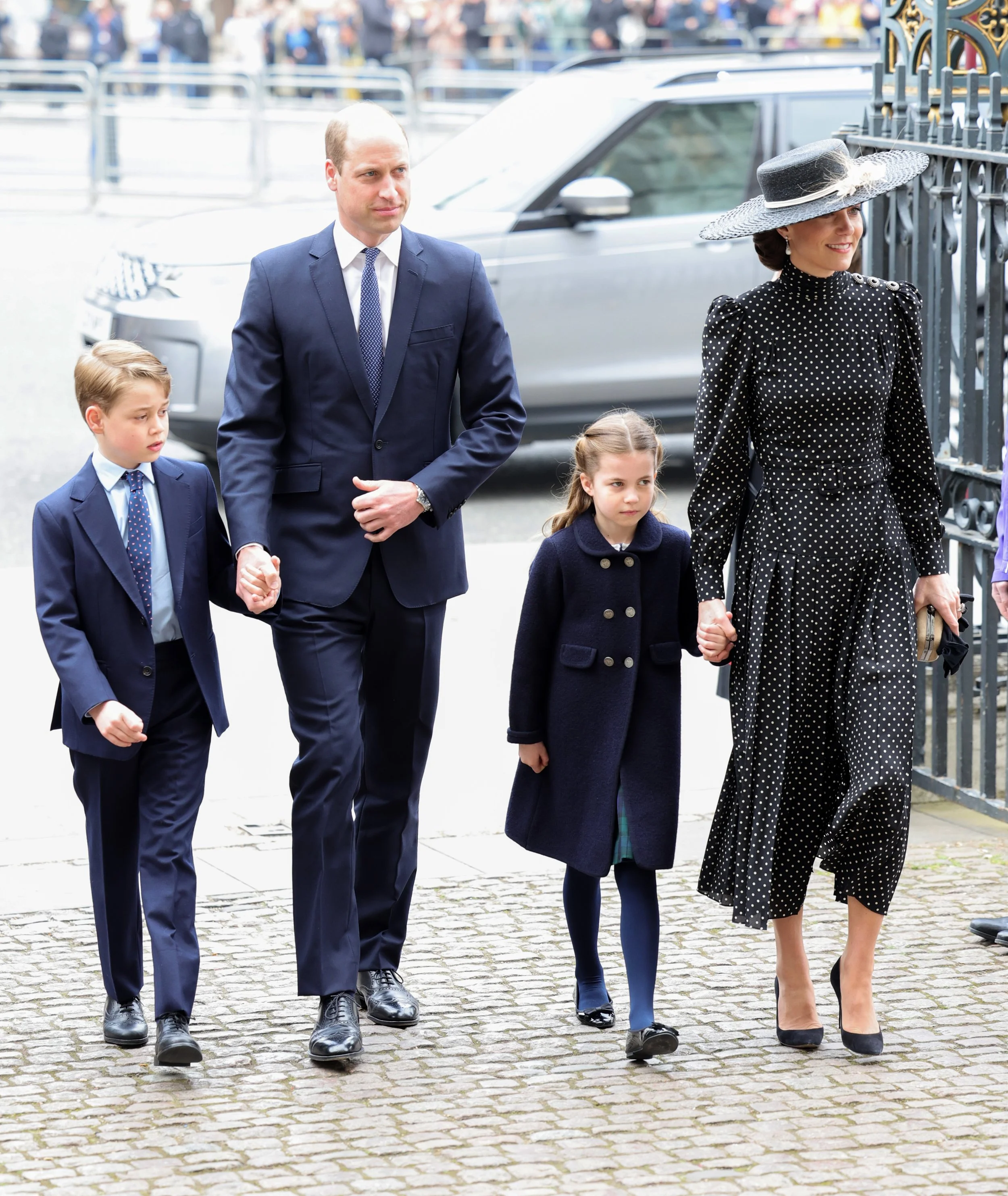 The Duke and Duchess of Cambridge Attend Memorial Service for the Duke of Edinburgh