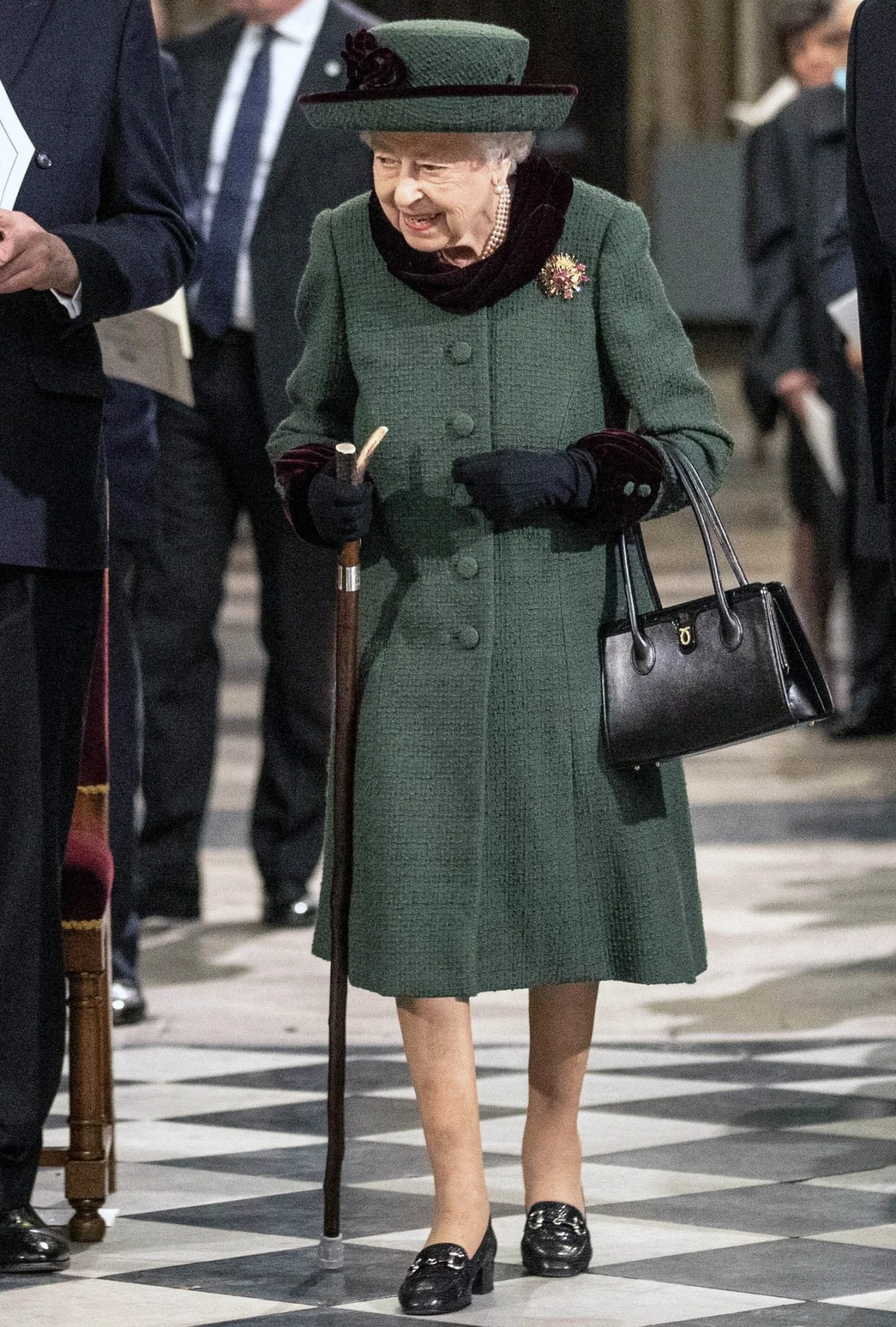 Queen Elizabeth II Attends Memorial Service for the Duke of Edinburgh