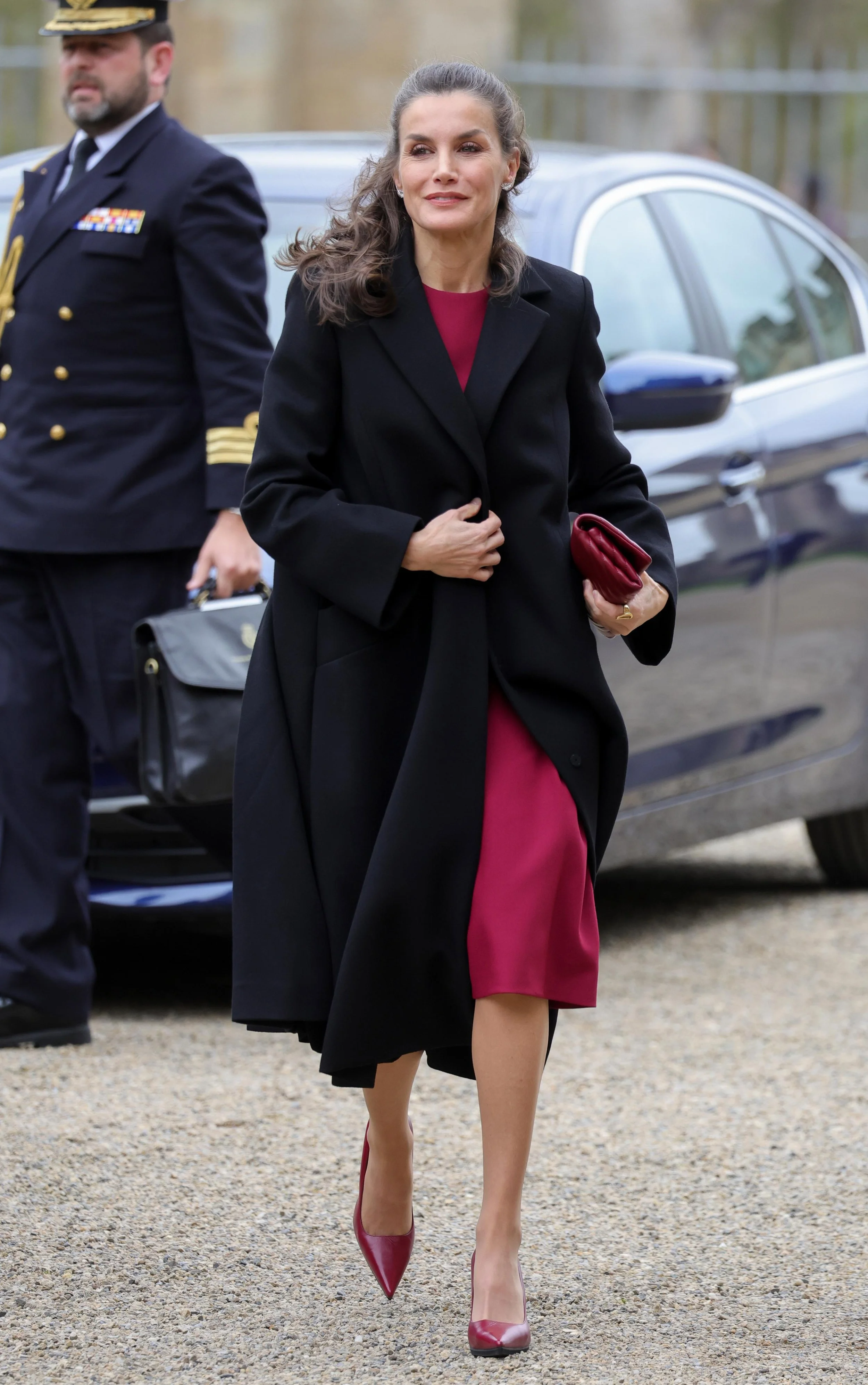 Queen Letizia and the Prince of Wales Visit Auckland Castle in Bishop Auckland