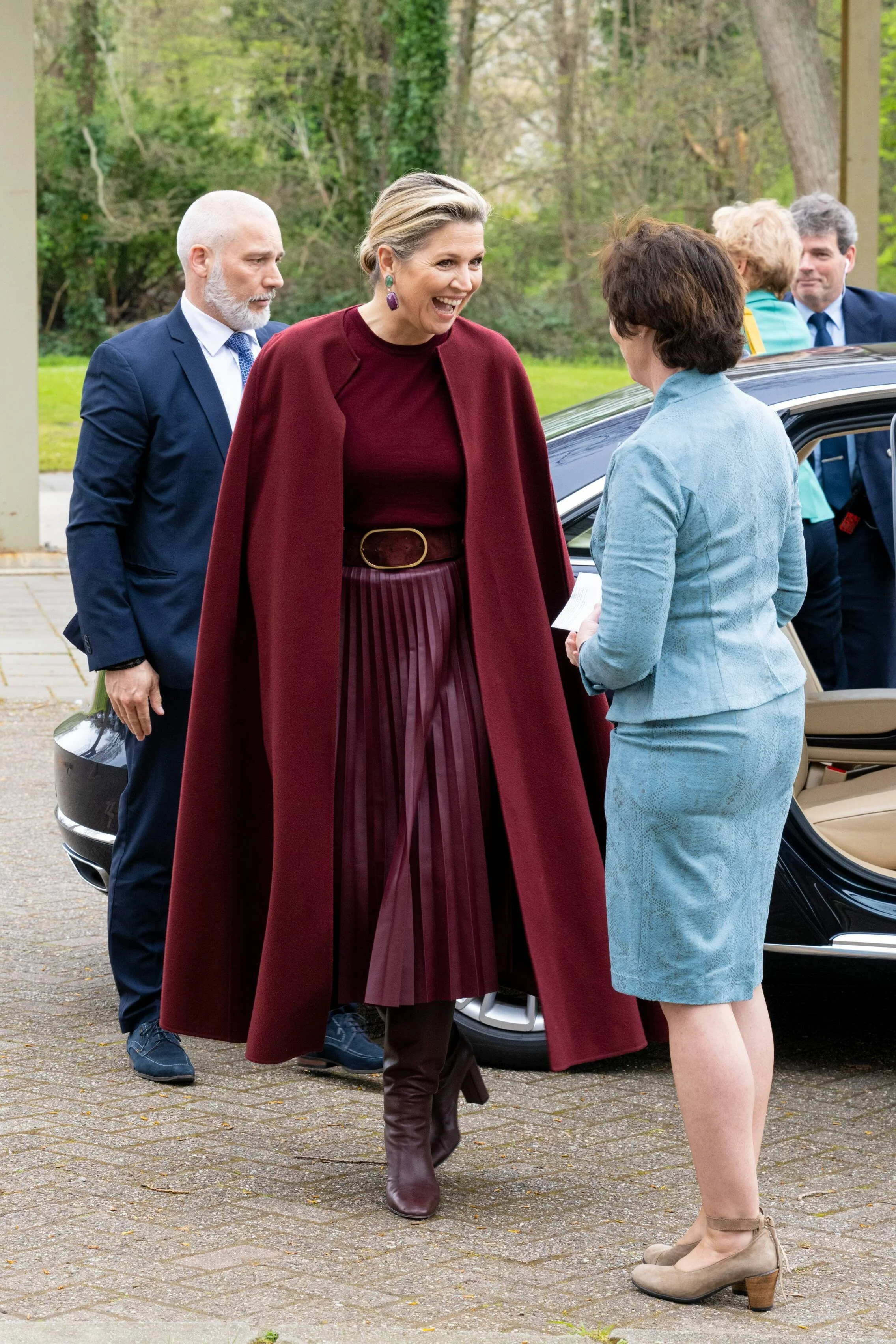 Queen Maxima Visits 'All Young People A Home' in in Zoetermeer