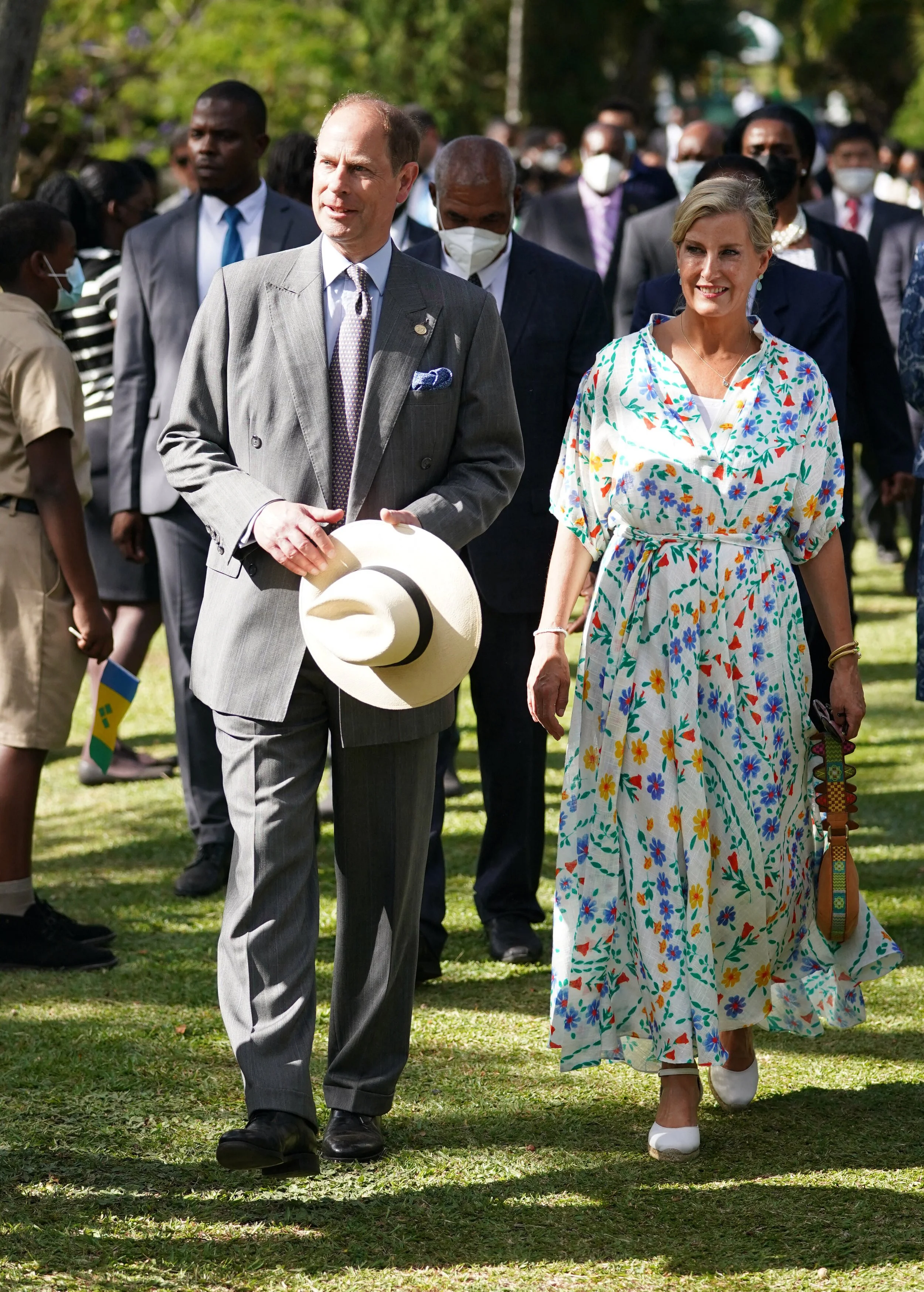 The Earl and Countess of Wessex Visit Saint Vincent and The Grenadines